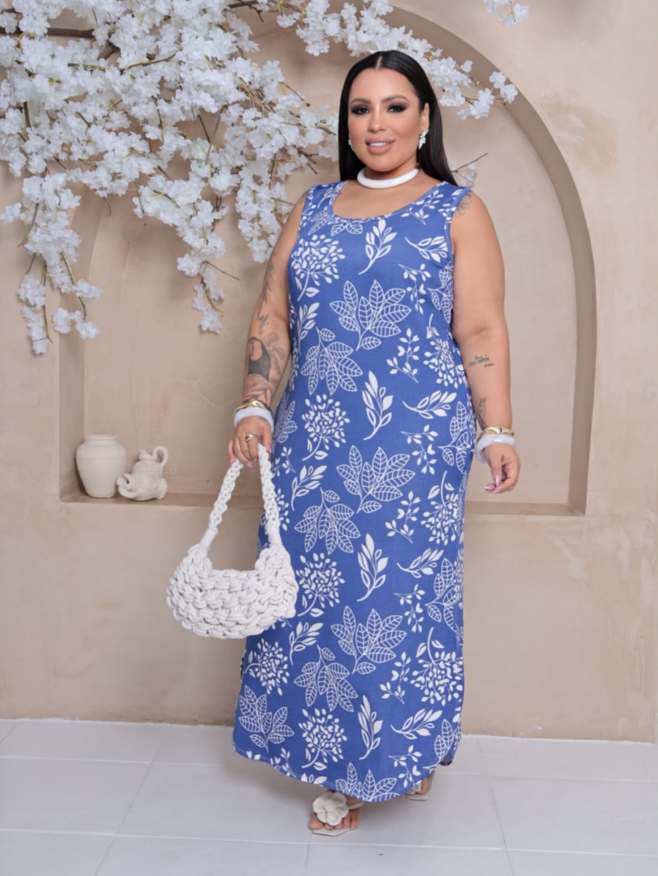 Vestido Soraya bolso Plus Size