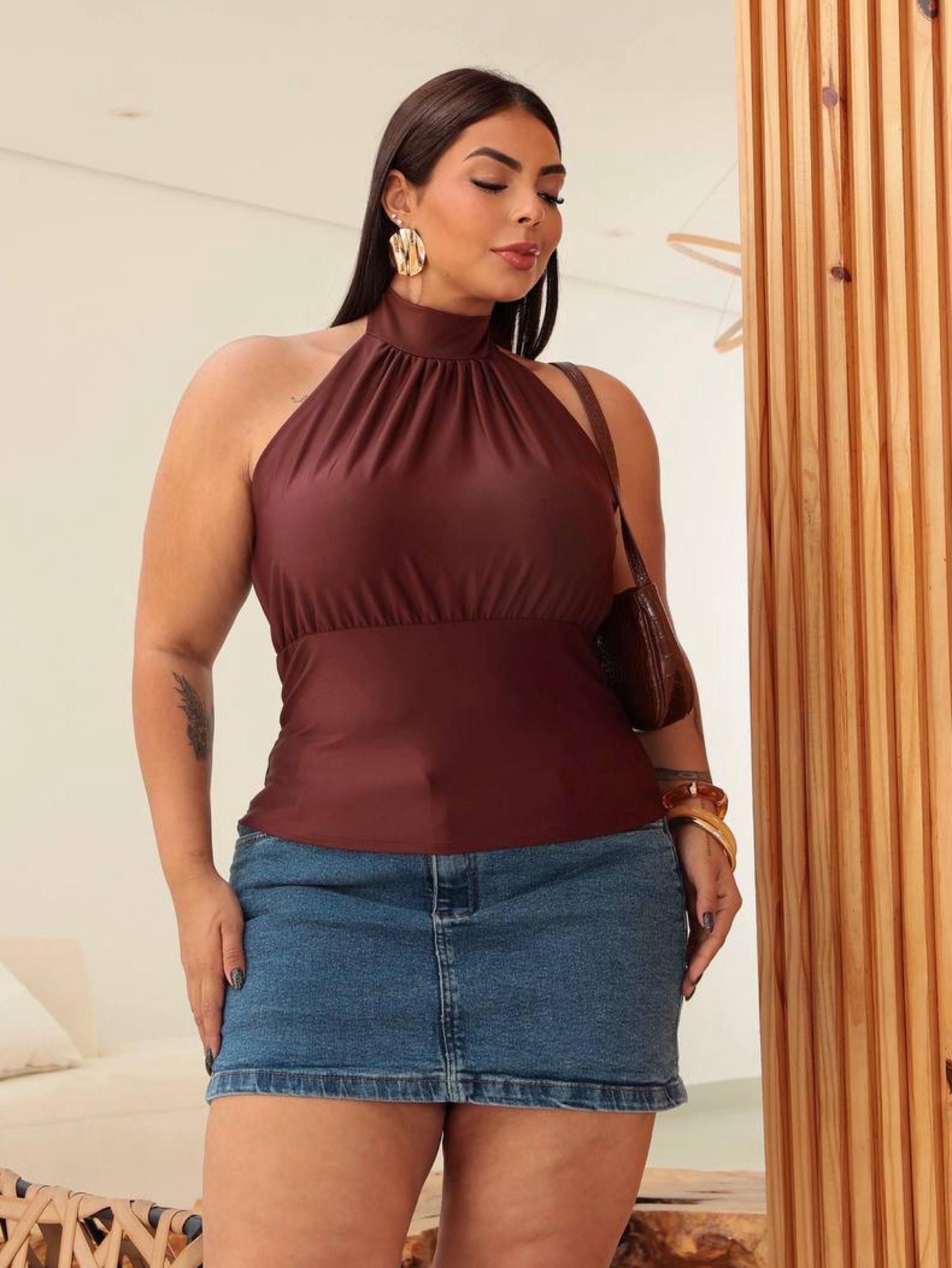 Blusa Leila Plus Size