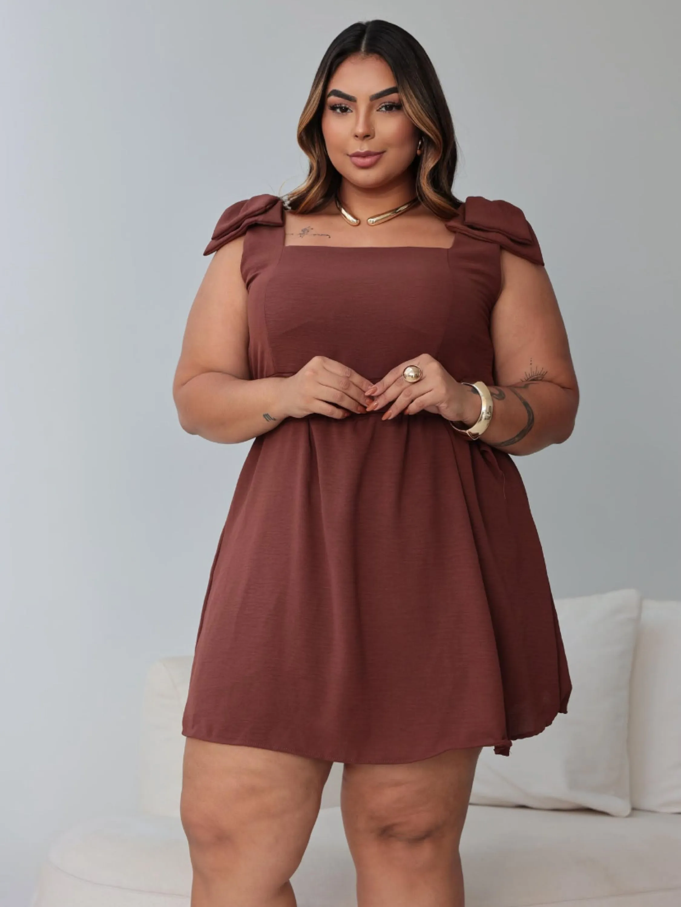 Macaquinho Anita Plus Size