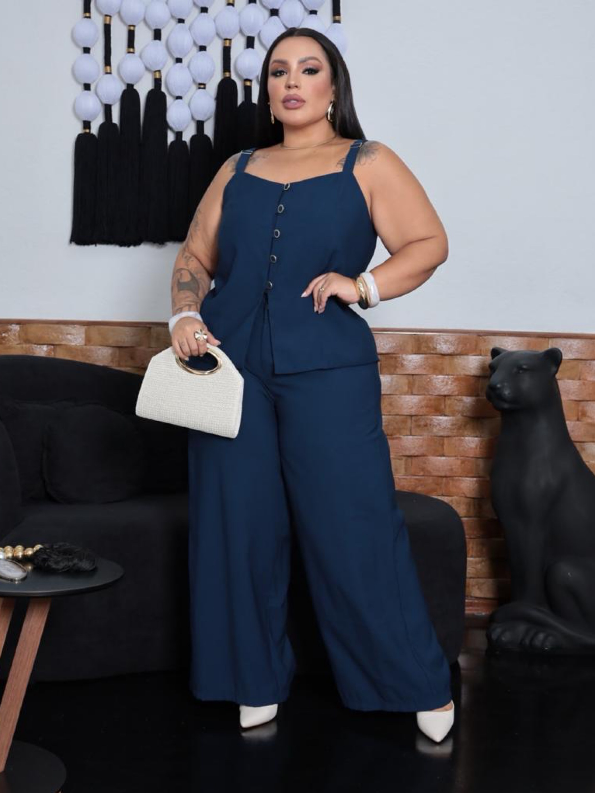 Conjunto calça Antônia Plus Size