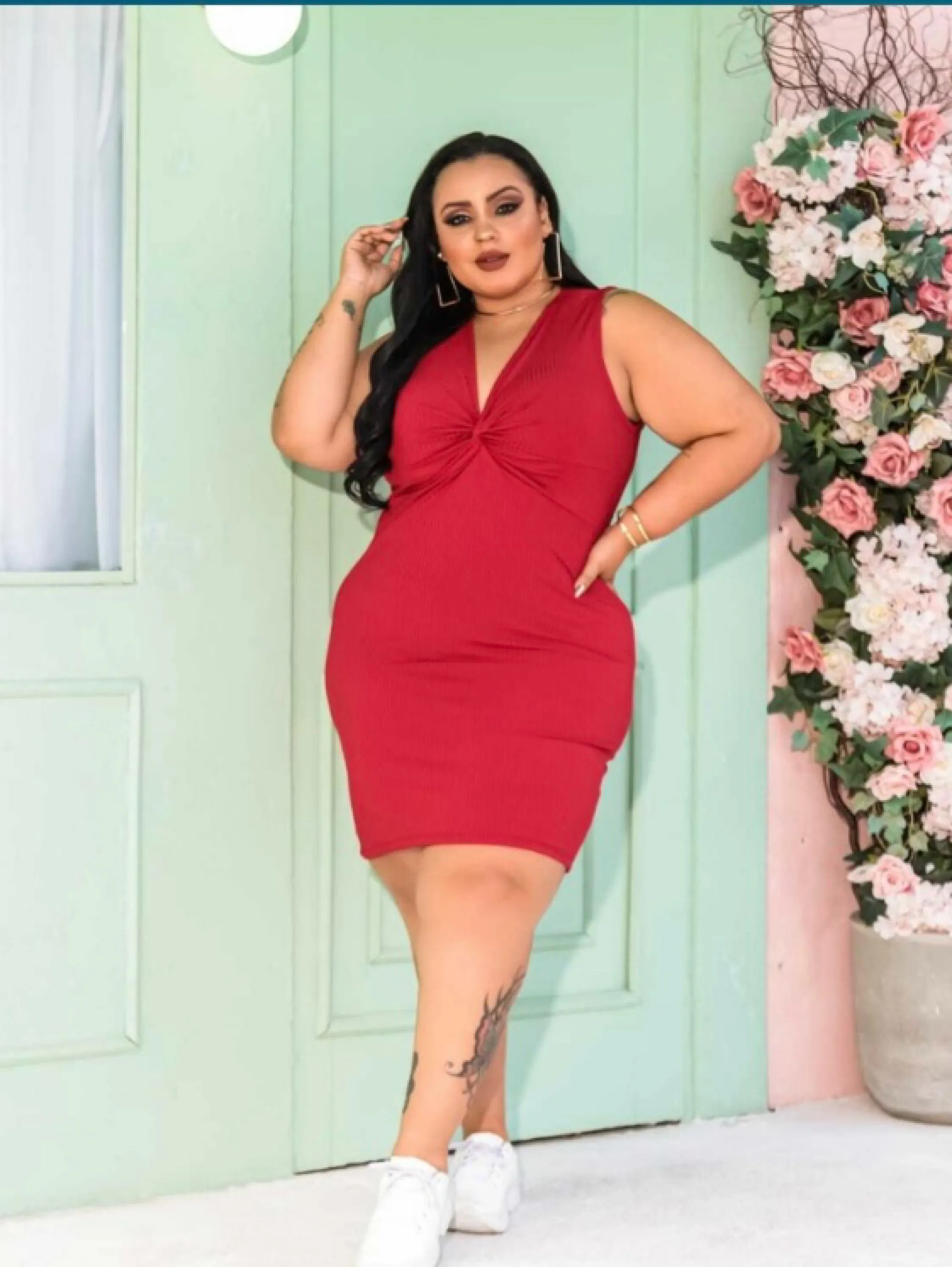 Vestido nózinho Plus Size