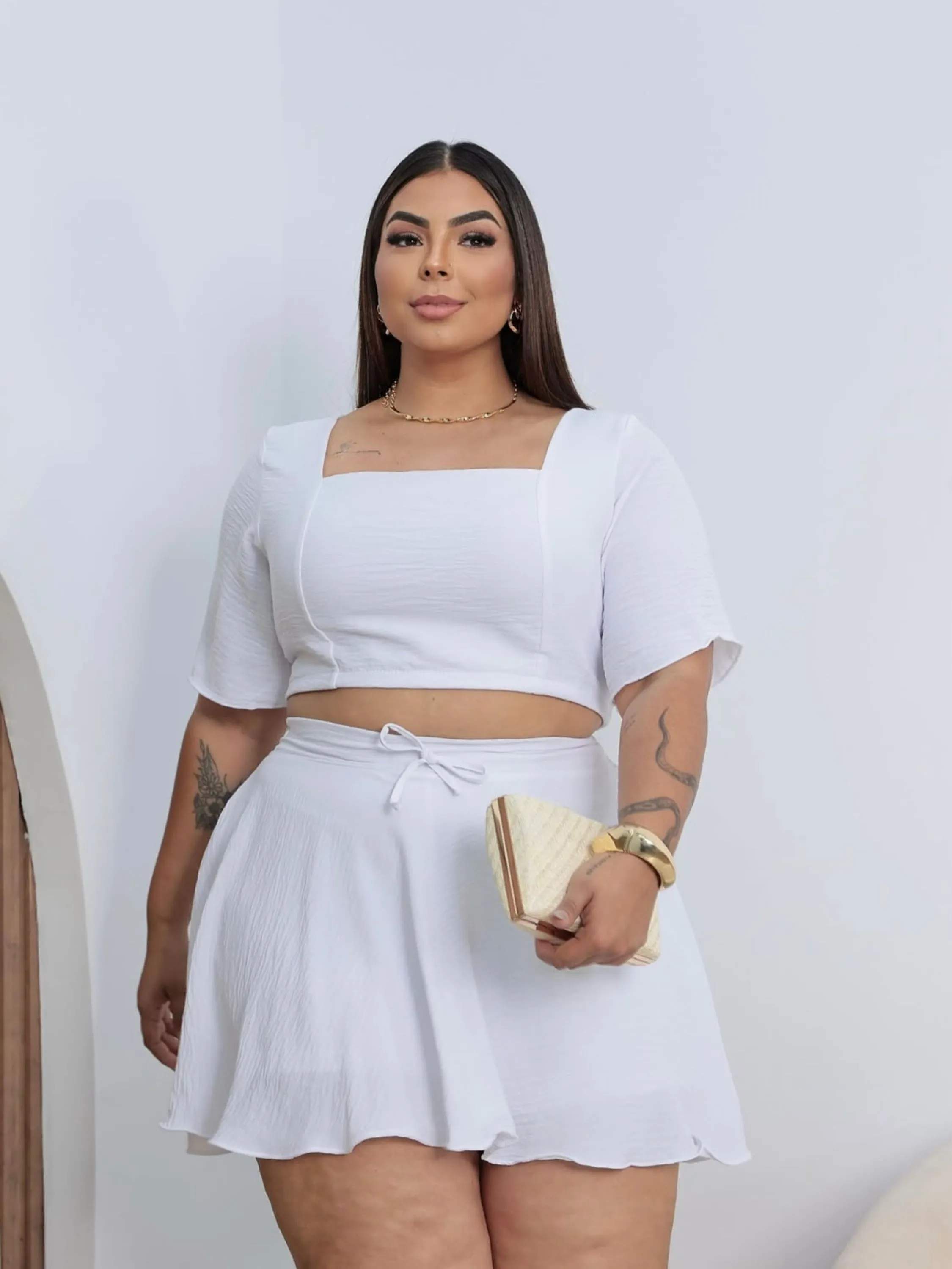 Conjunto godê Plus Size