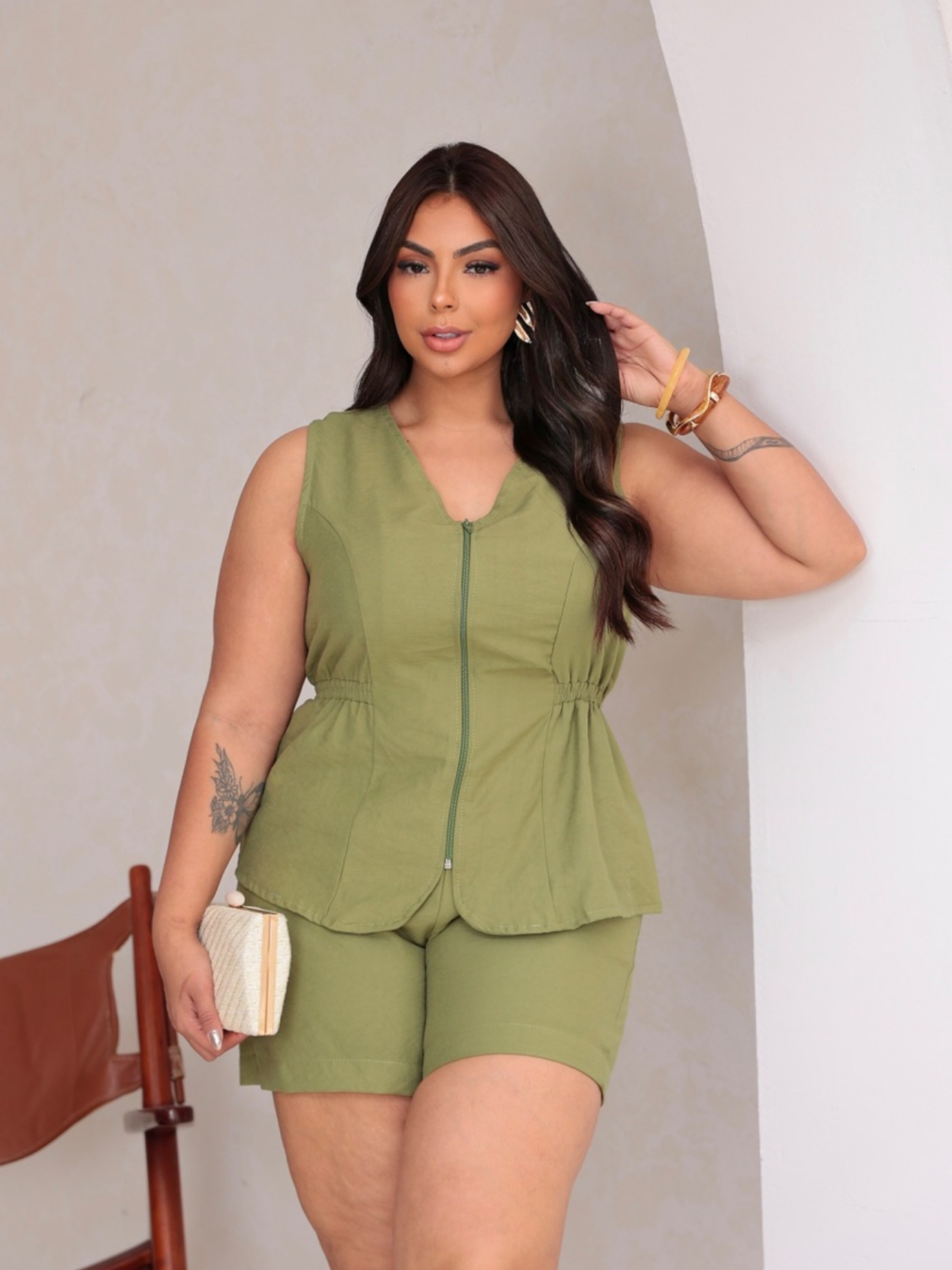 Conjunto Janine Plus Size