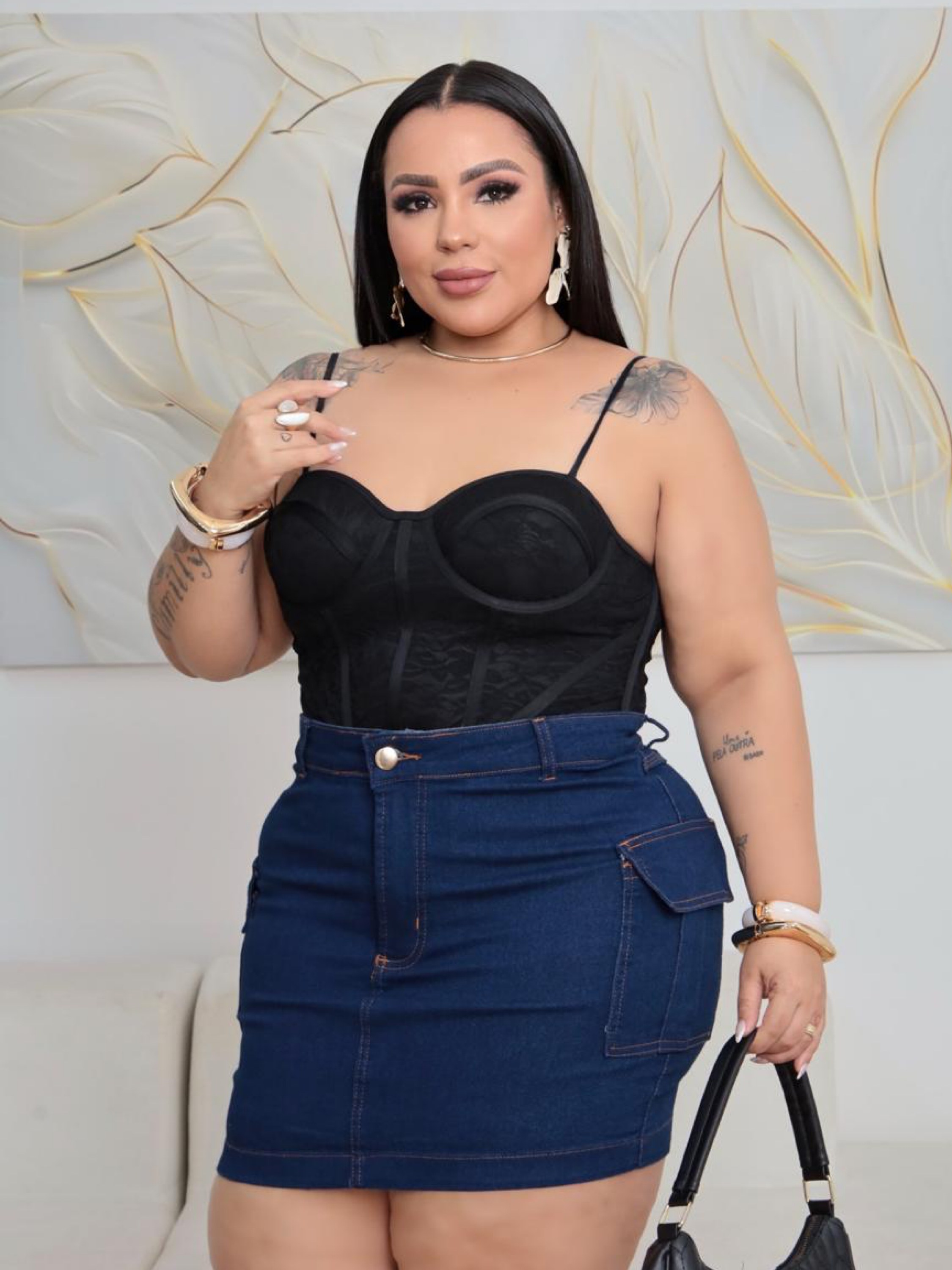 Saia cargo Plus Size