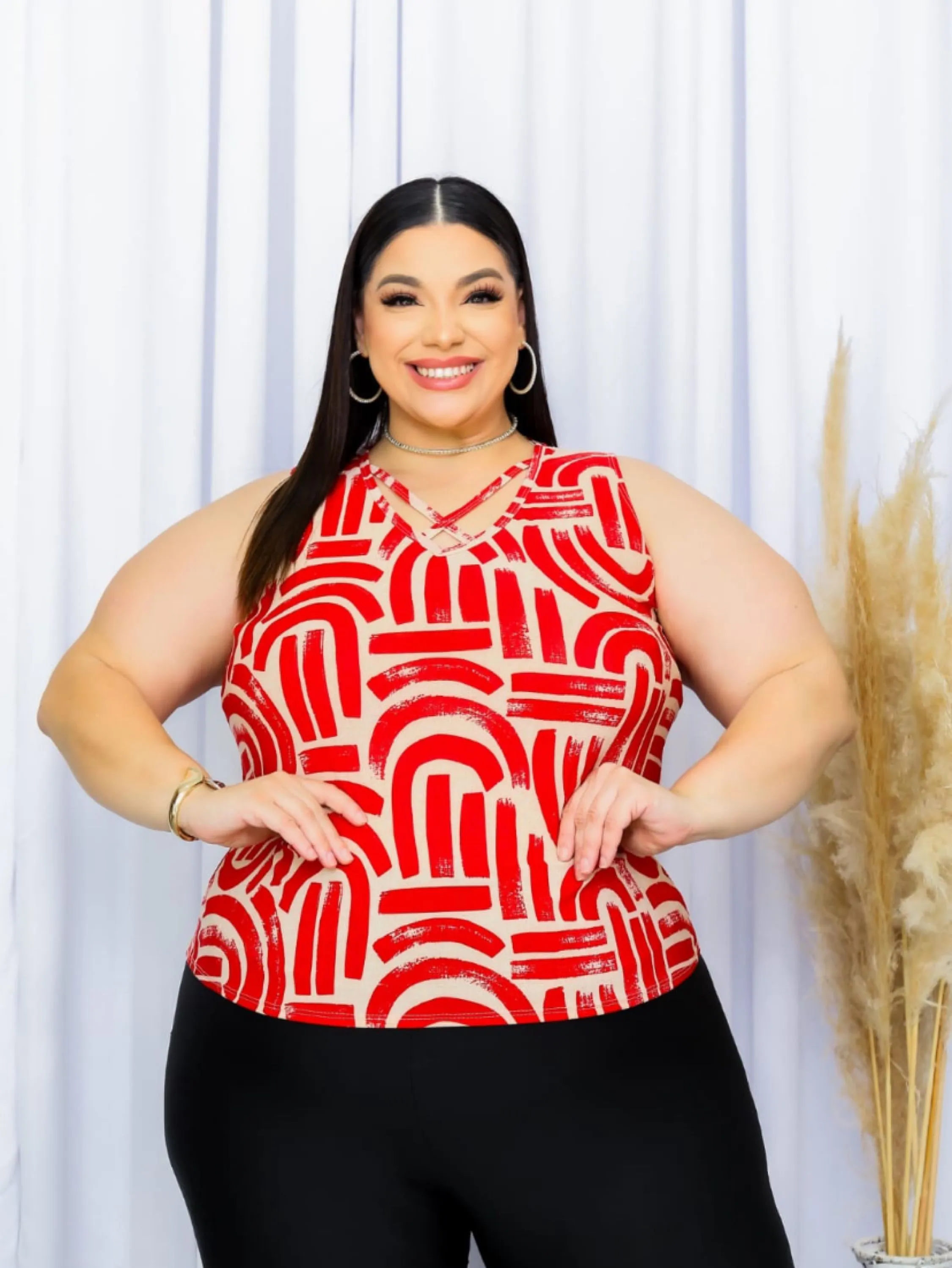 Blusa alcinha Mavie Plus Size