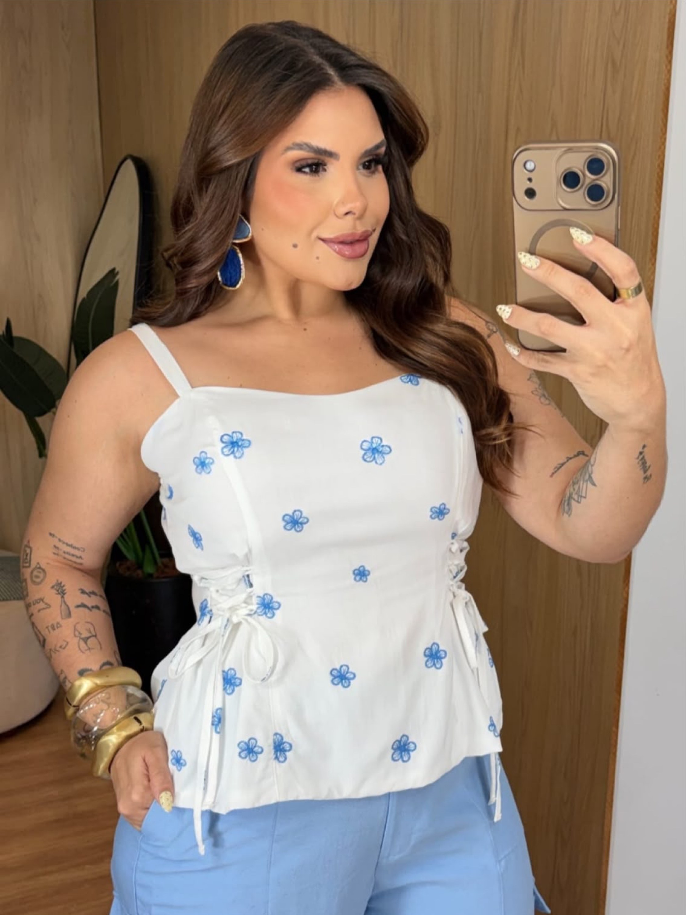 Blusa Trina Plus Size