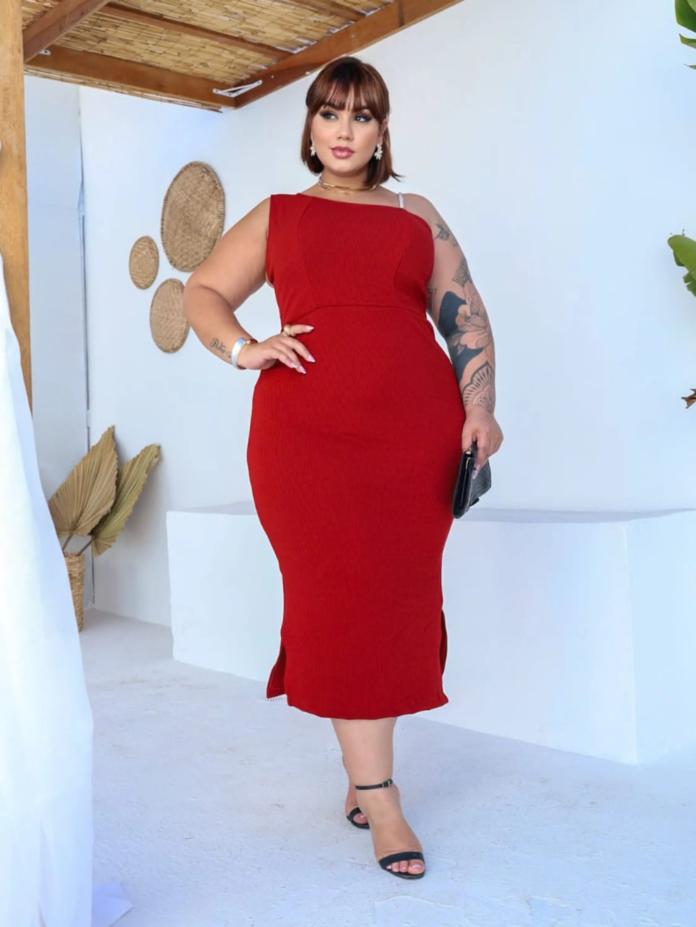 Vestido Pérola Plus Size