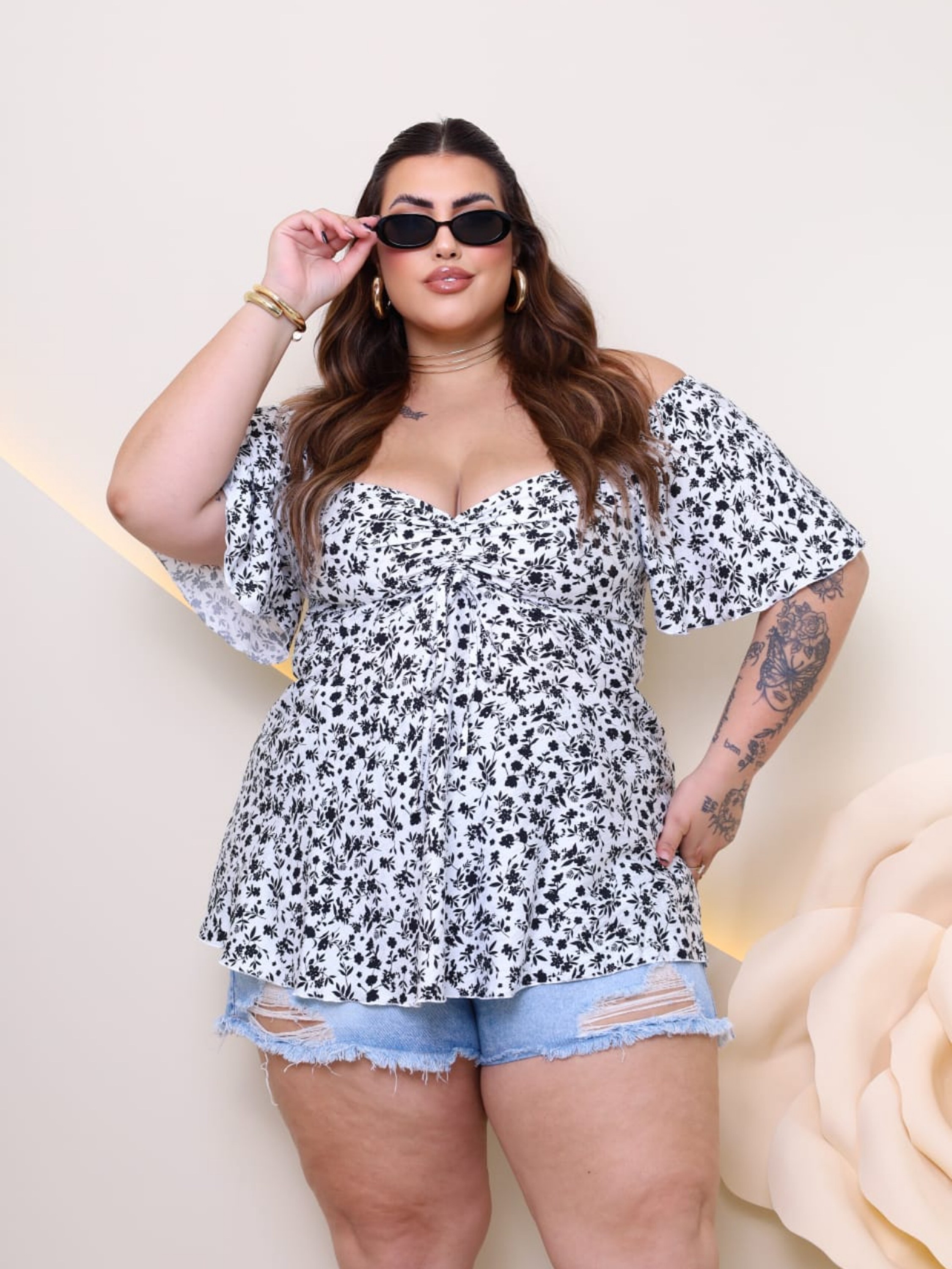 Blusa Cris Plus Size