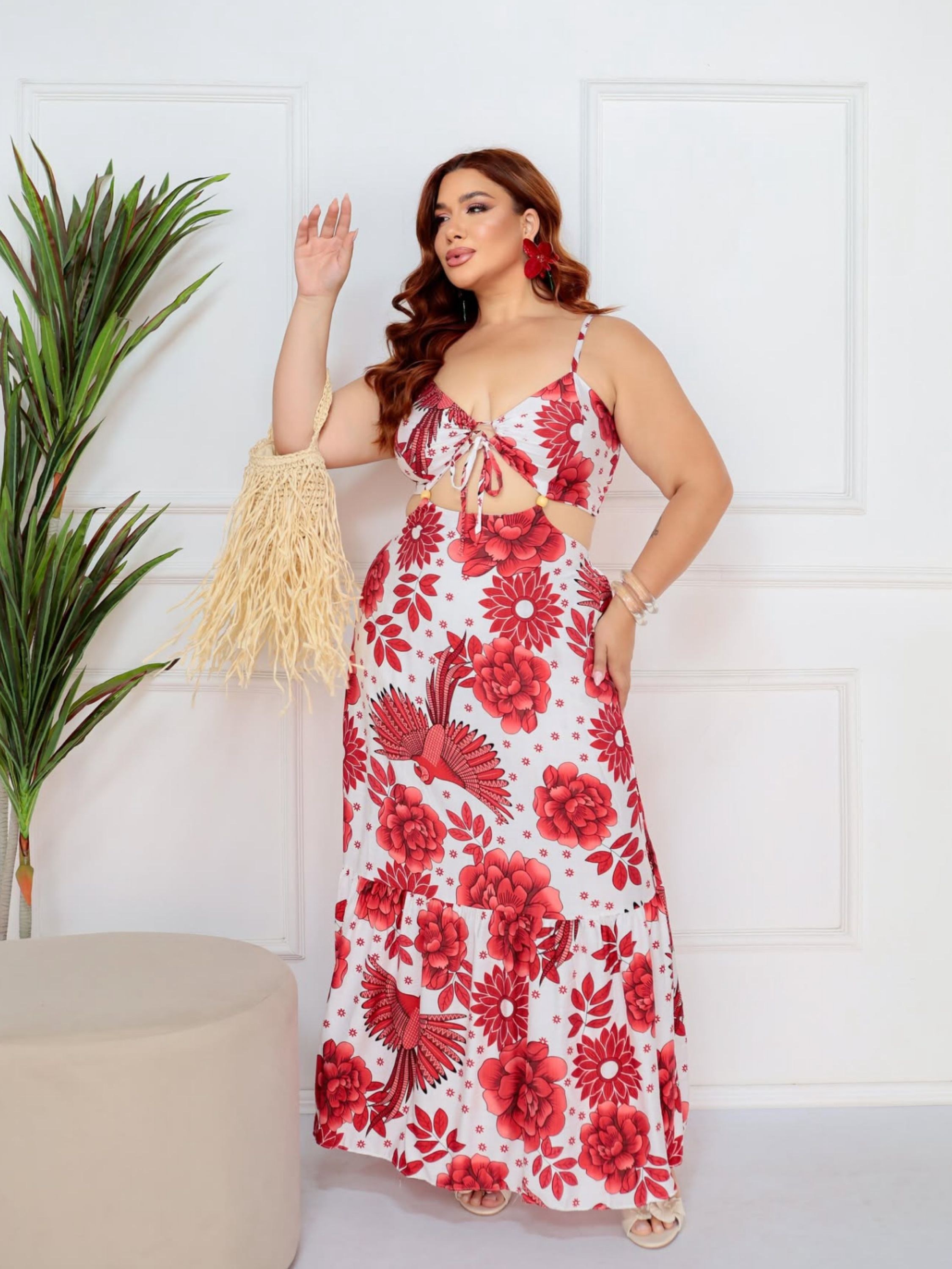 Vestido longo Soraya Plus Size