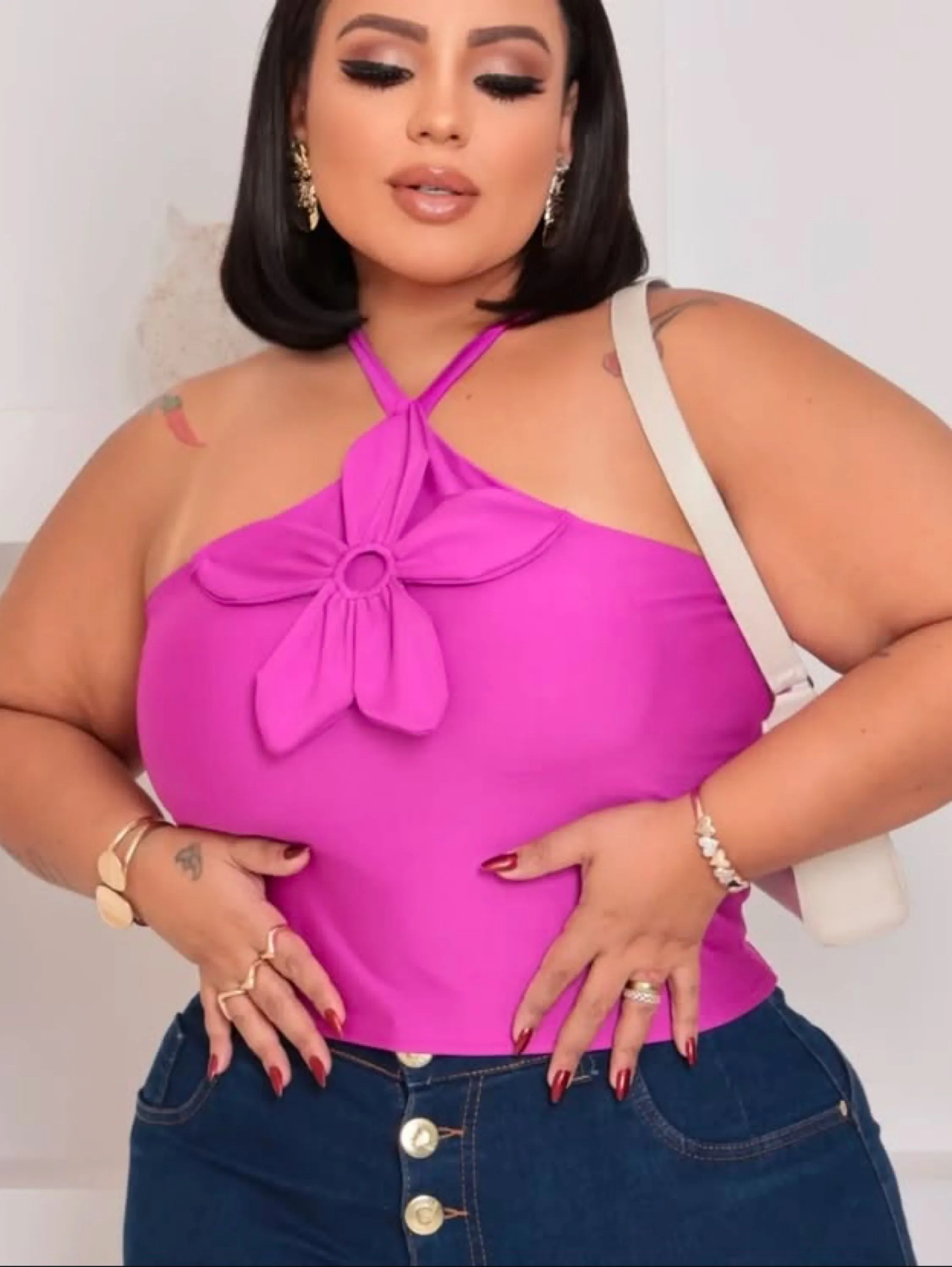 Cropped Emily Plus Size