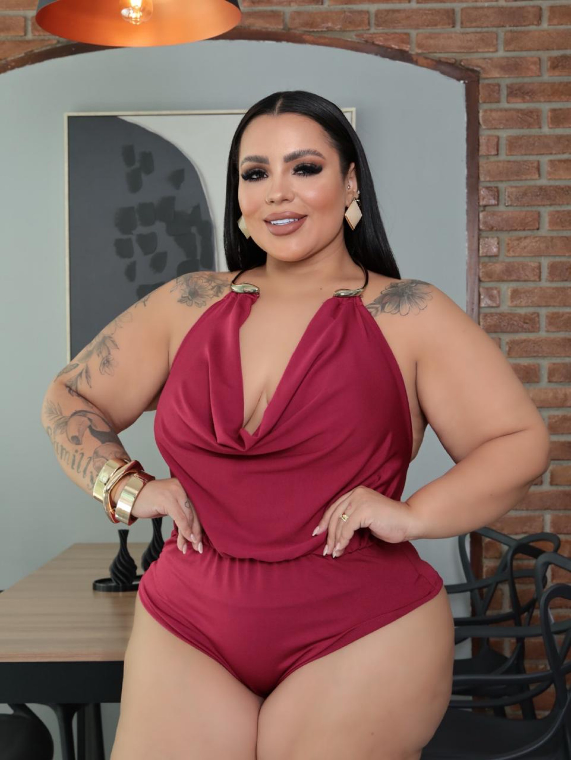 Body colar Plus Size