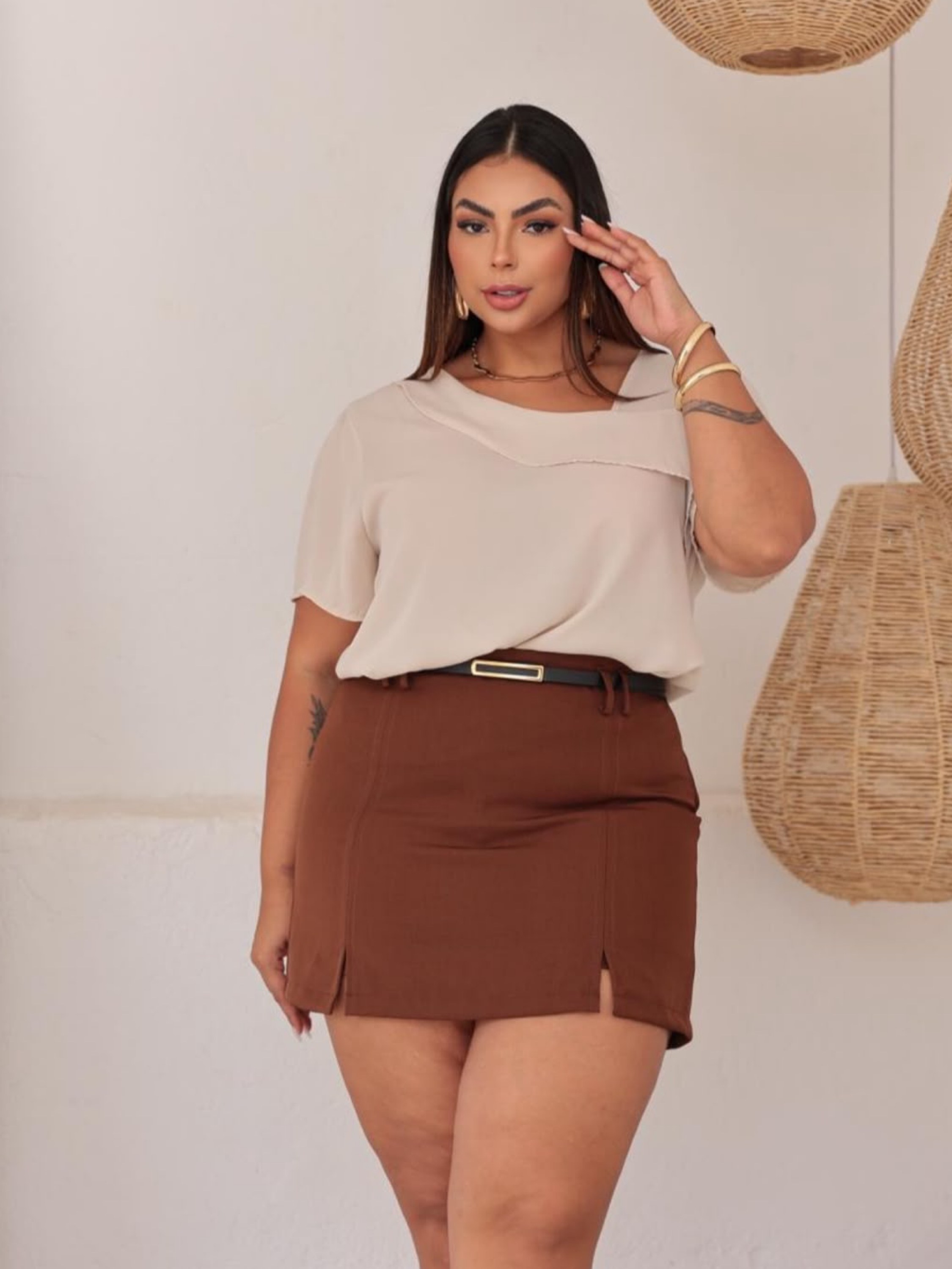 Shorts saia Elara Plus Size
