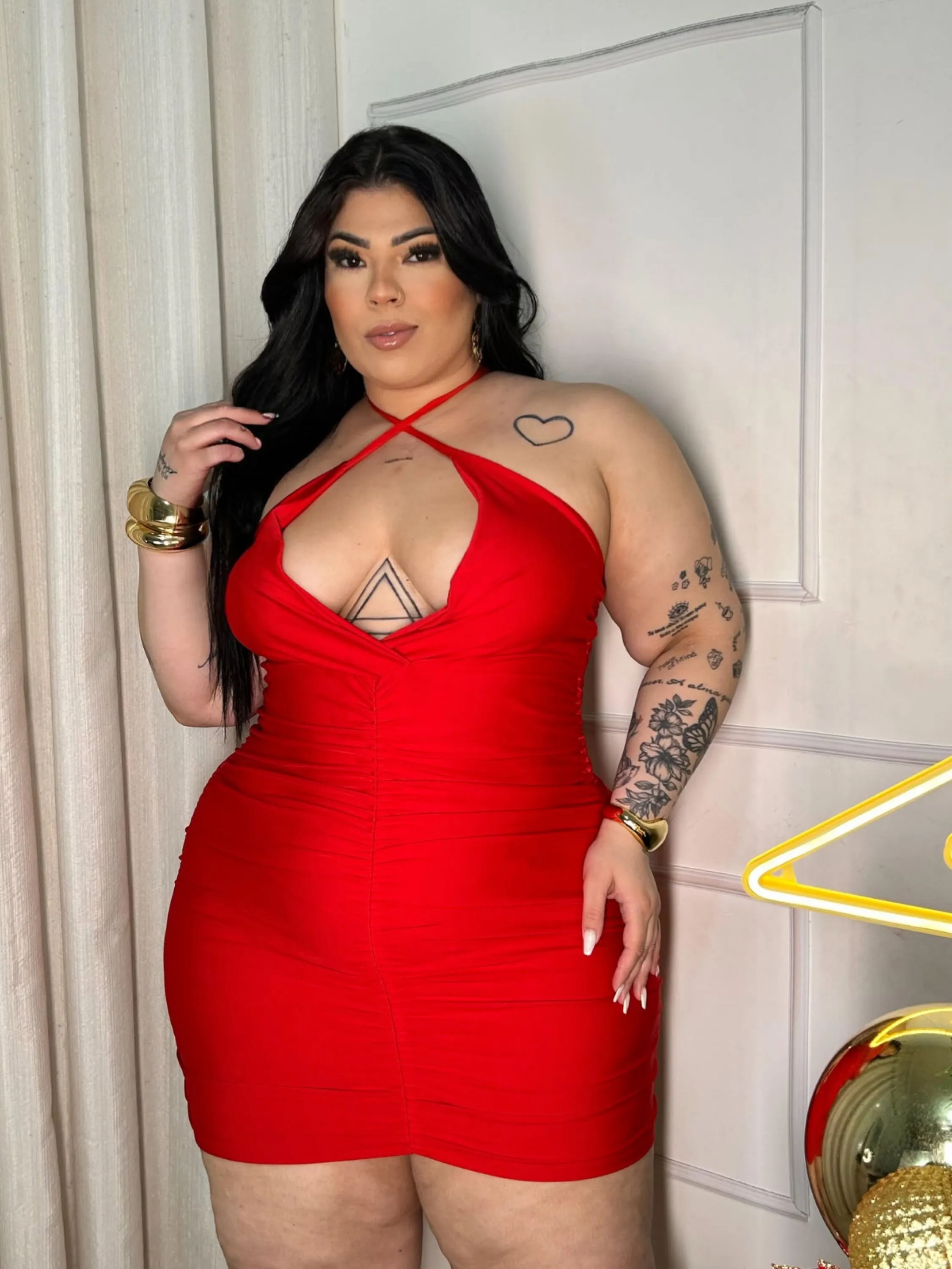 Vestido Gisele suplex Plus Size