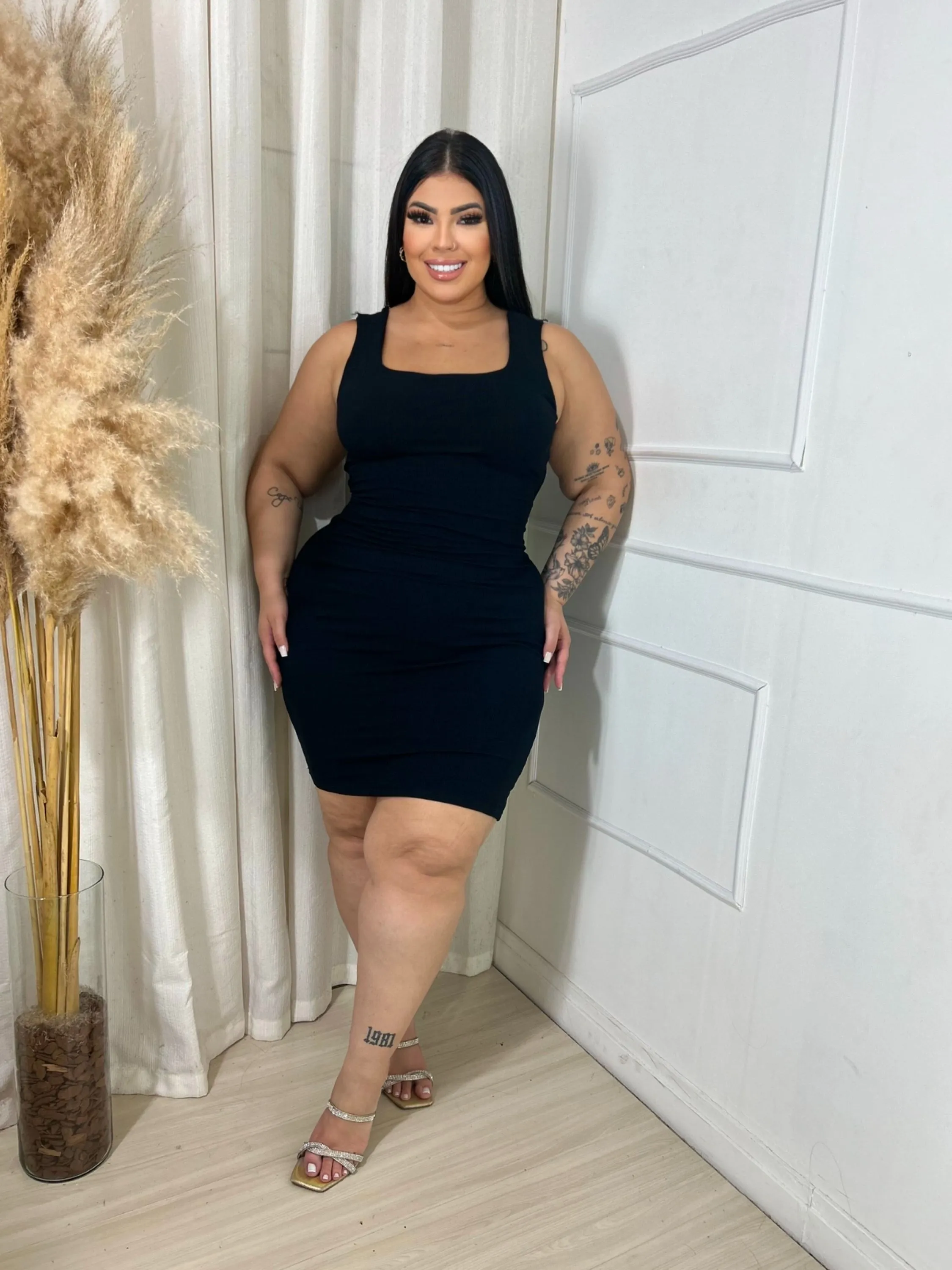 Vestido Isis plus size