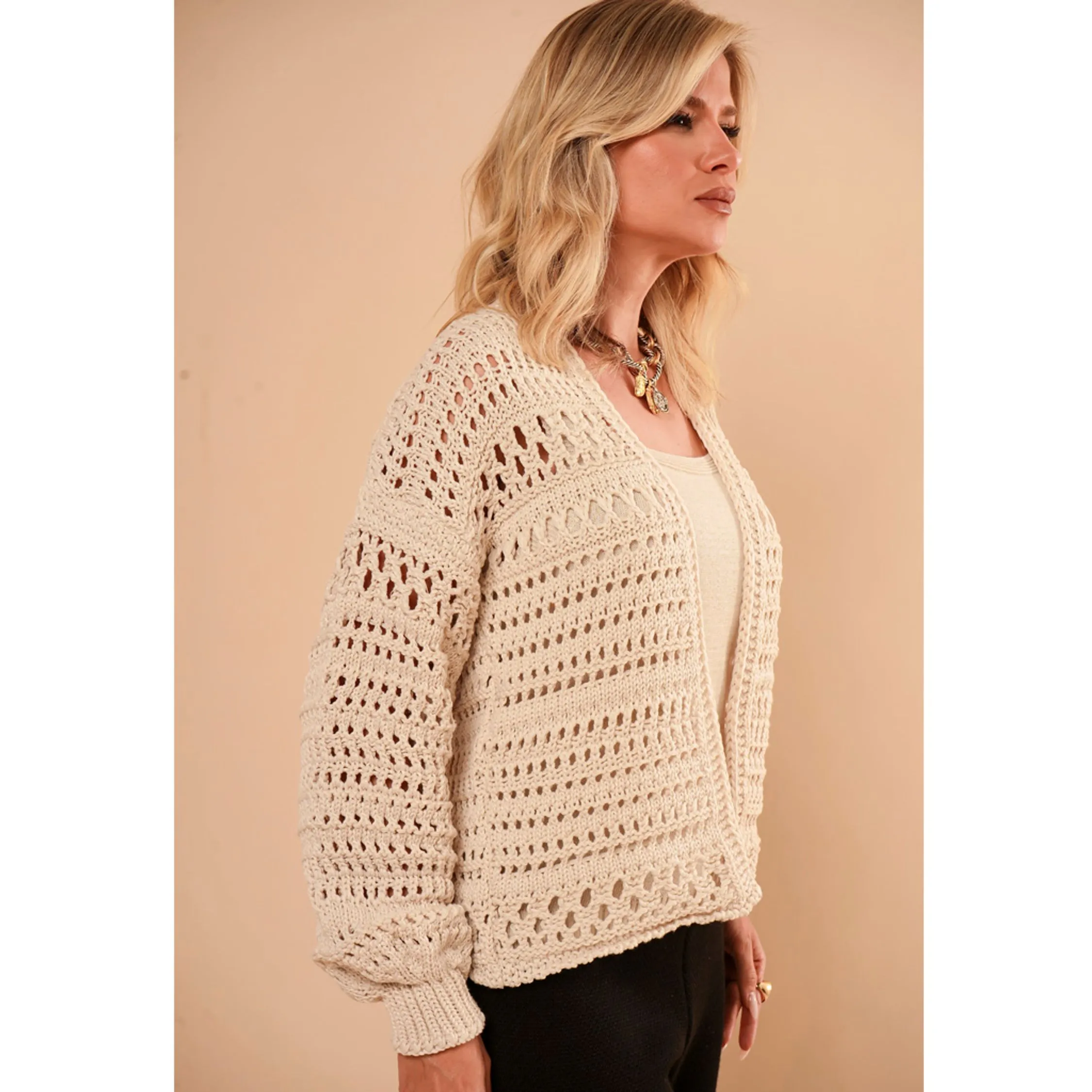 Twin Set  Tricot Ponto Aberto Paula