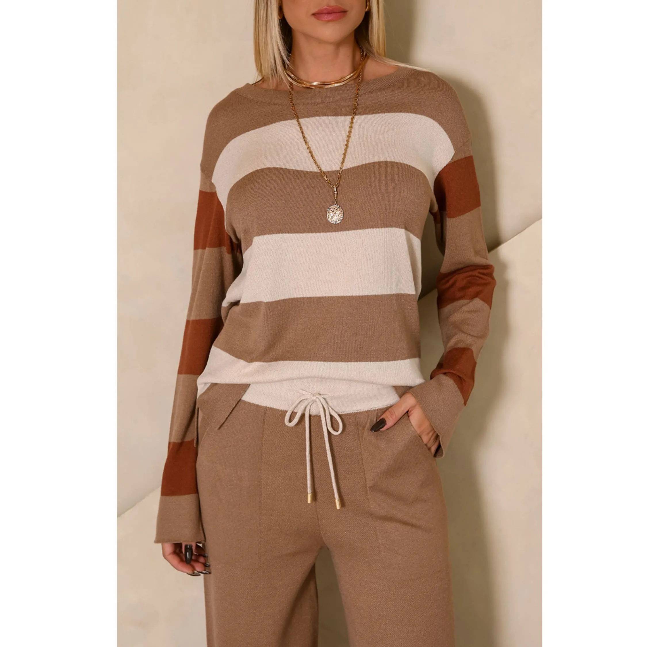 Conjunto Listrado Barbara