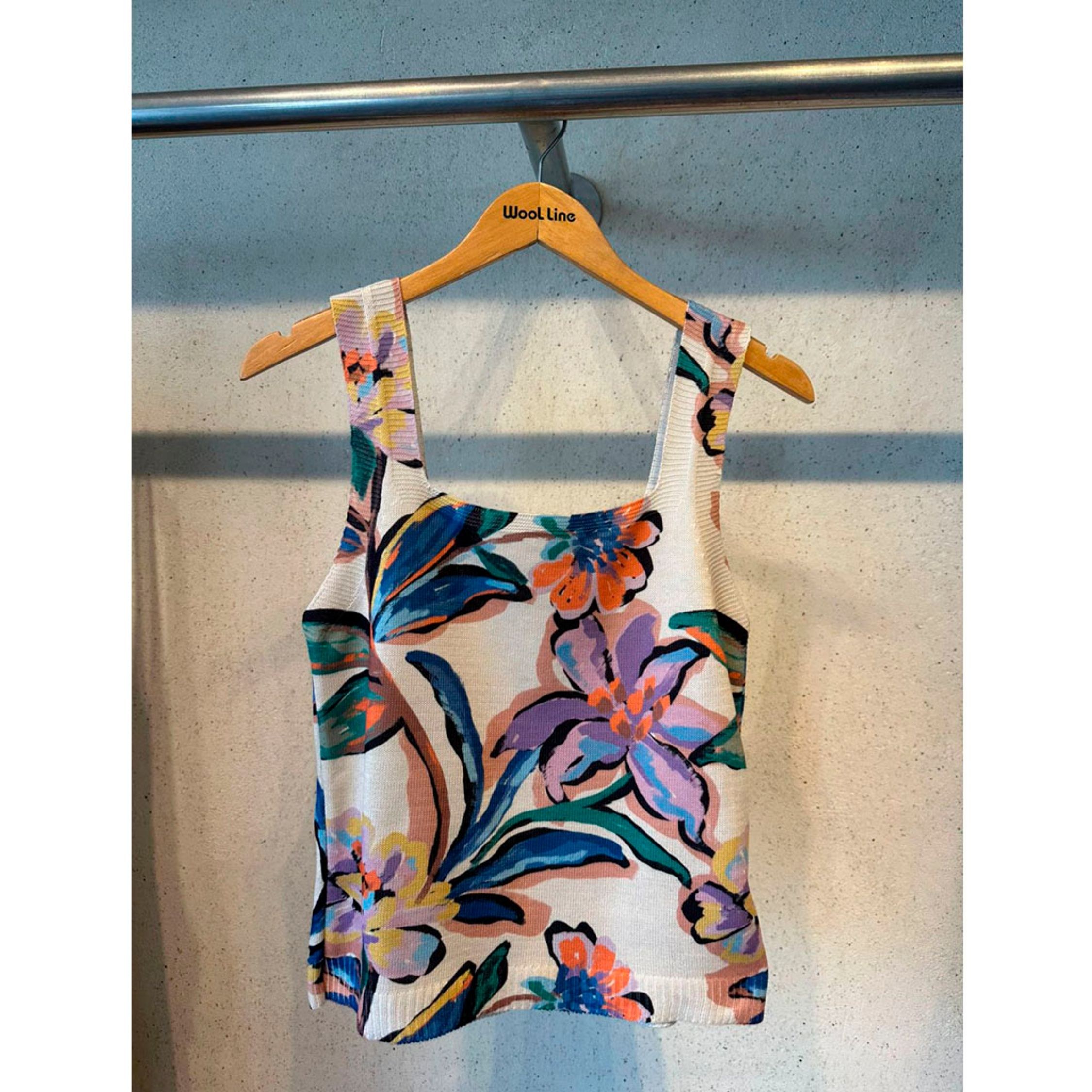 Regata Tricot Estampada Livia