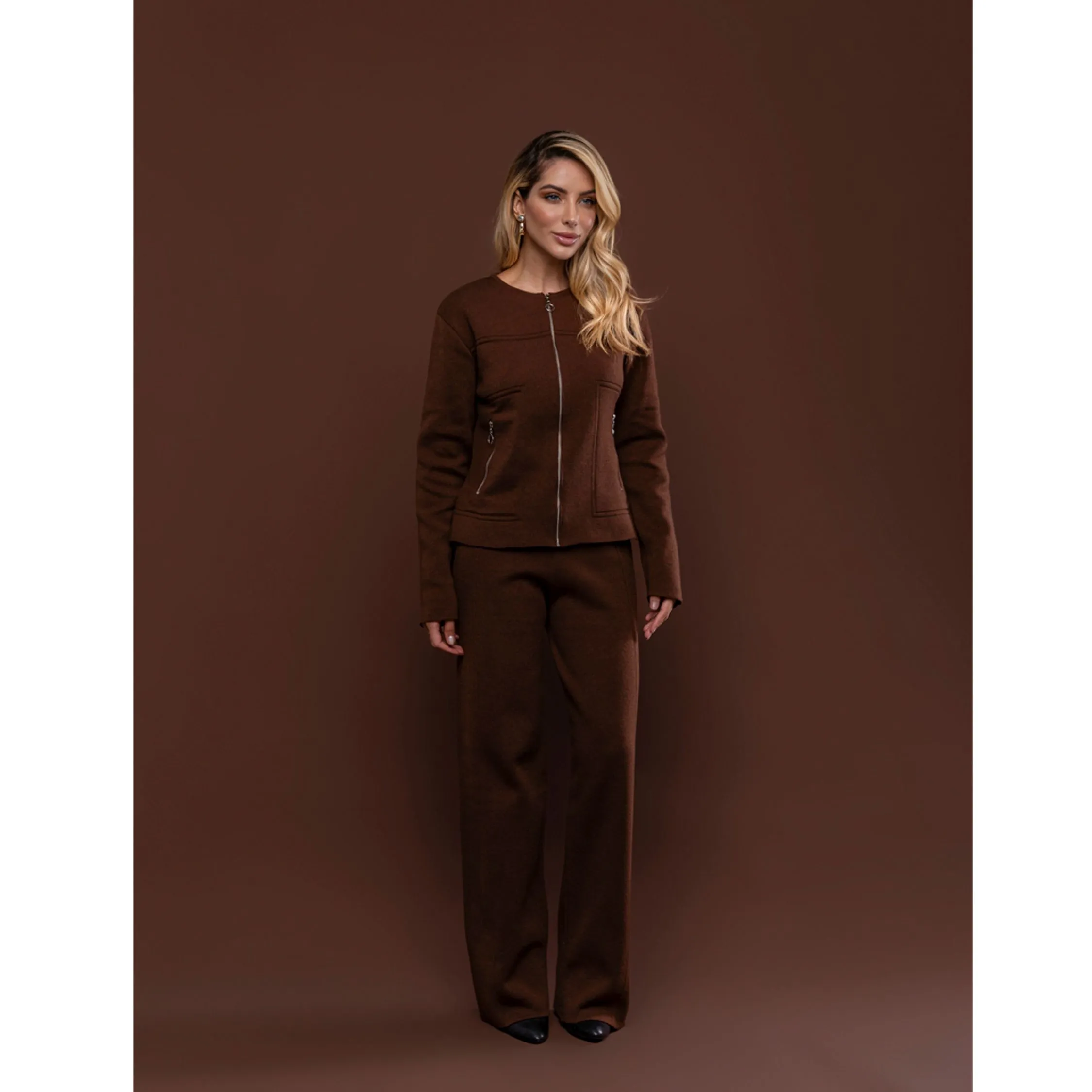 Conjunto Tricot Alfaiataria Graça