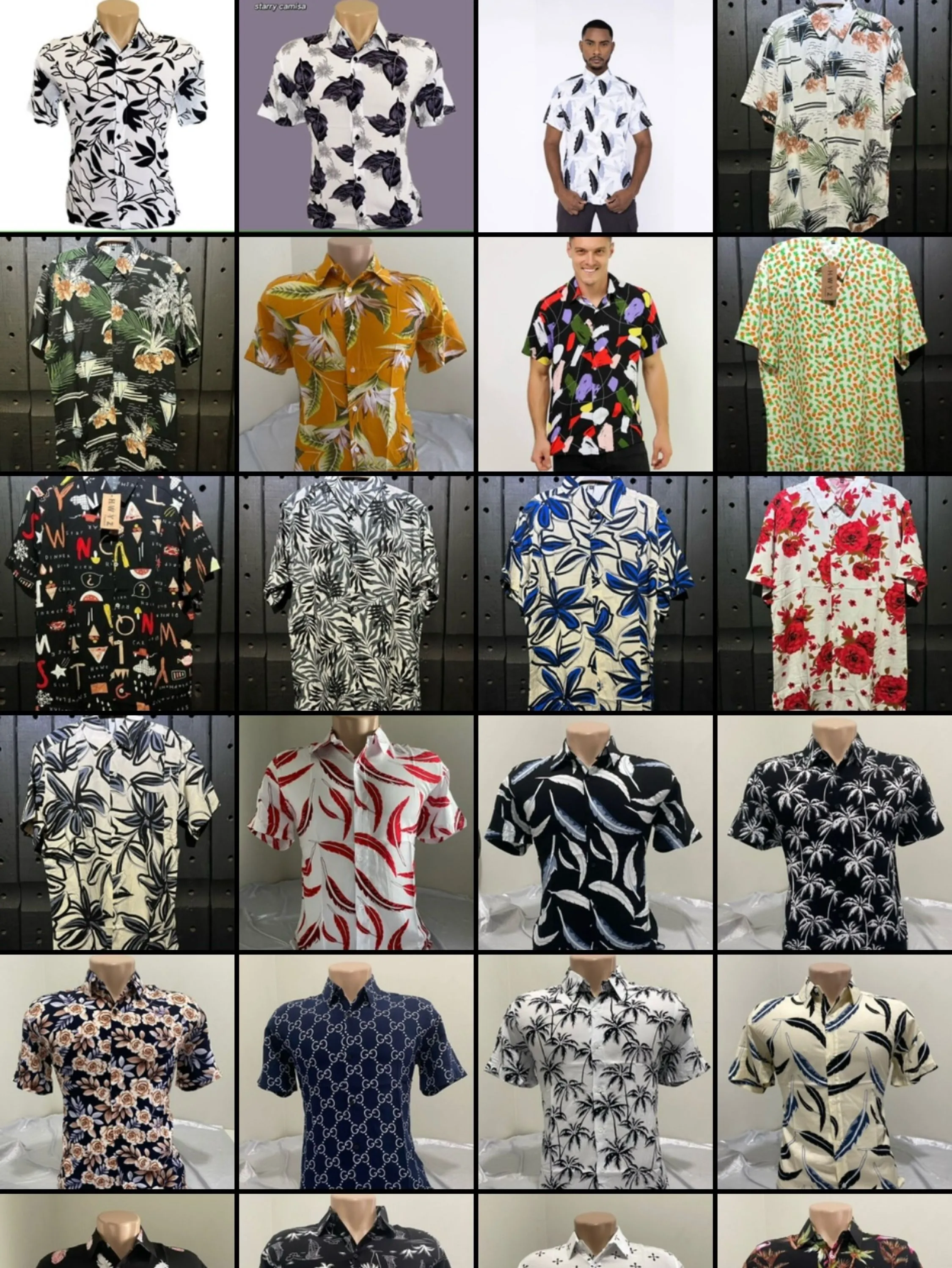 Camisa Florida Masculina Social Floral Moda Praia Masculina havaiano