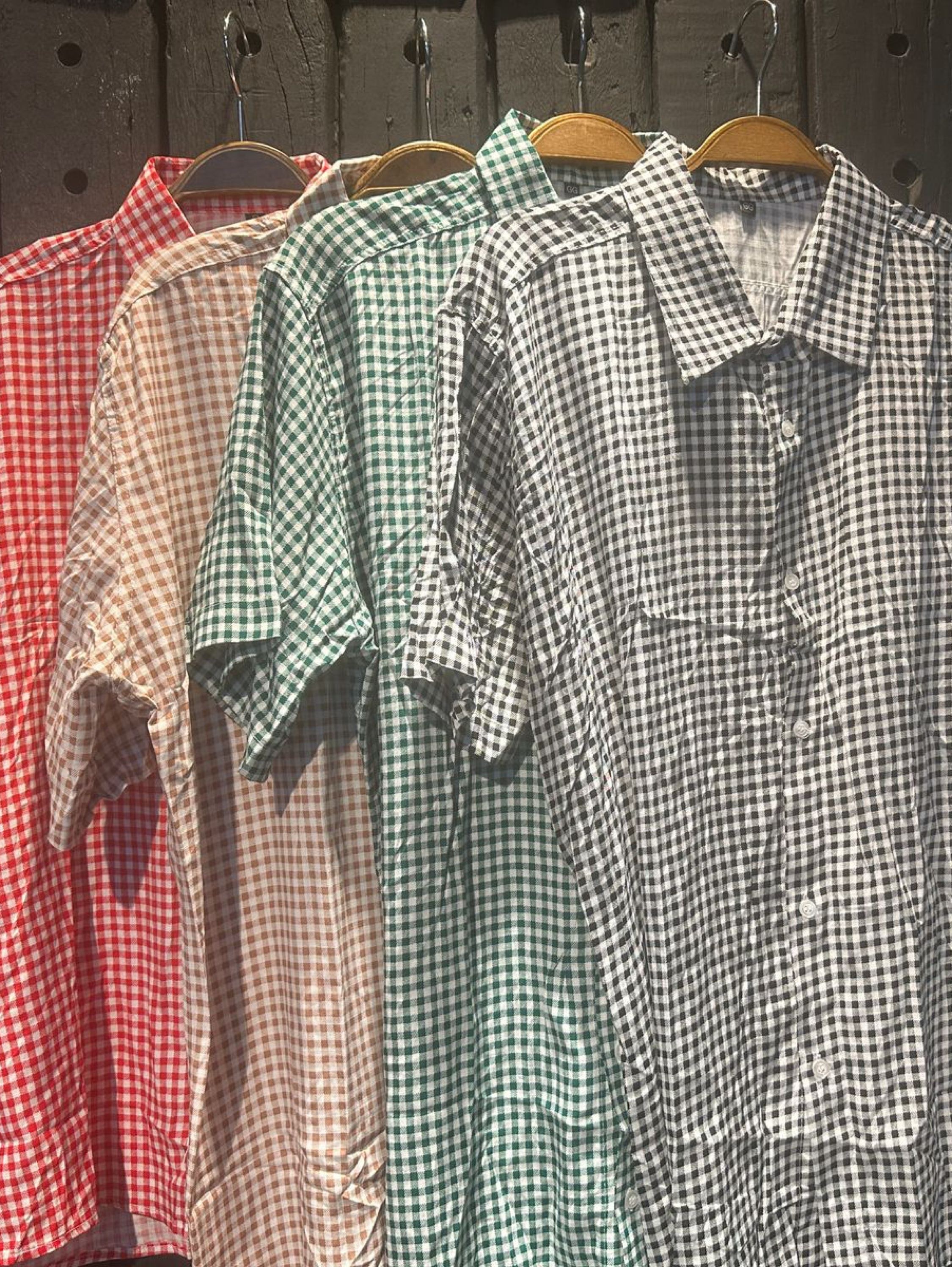 Camisa masculina xadrez