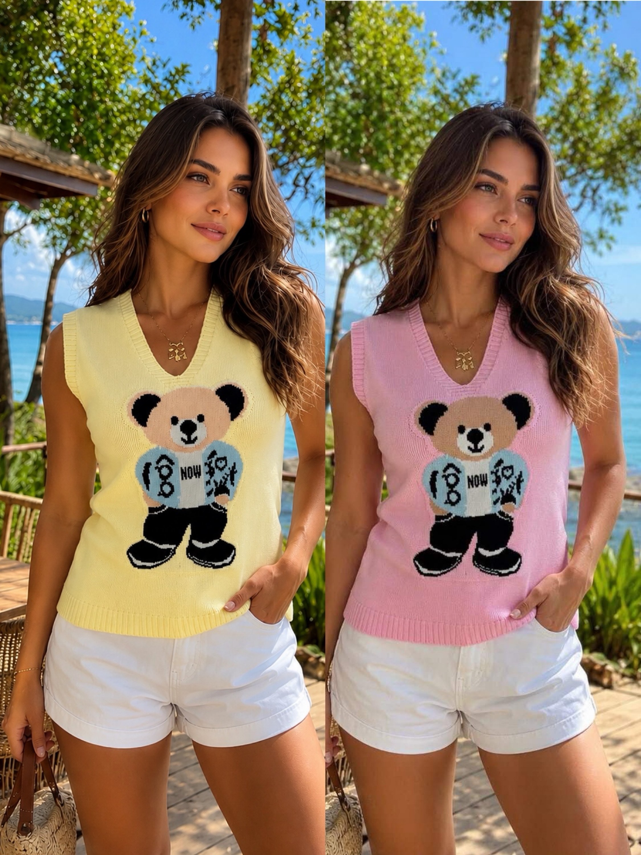 colete urso new