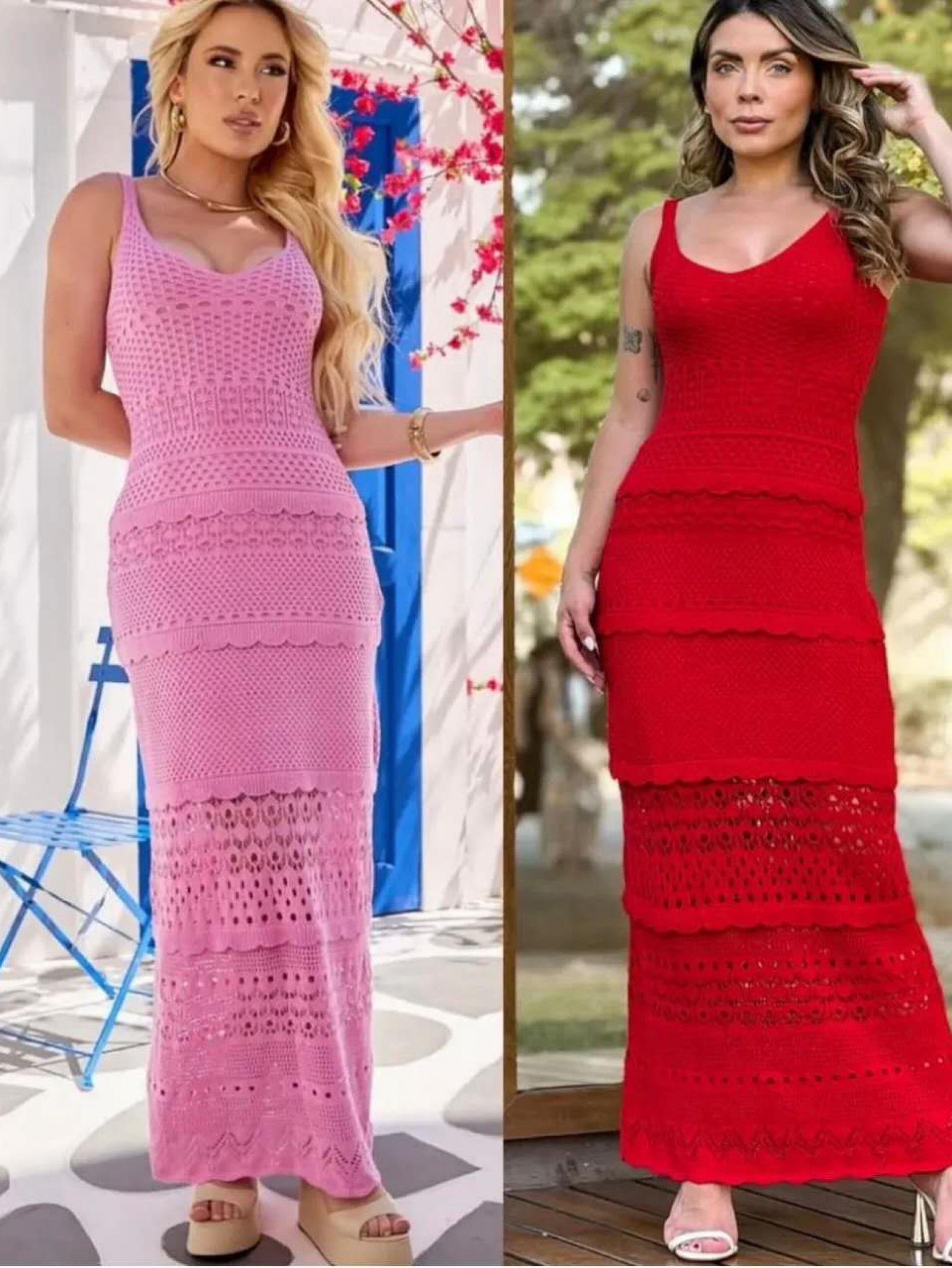 vestido longo new