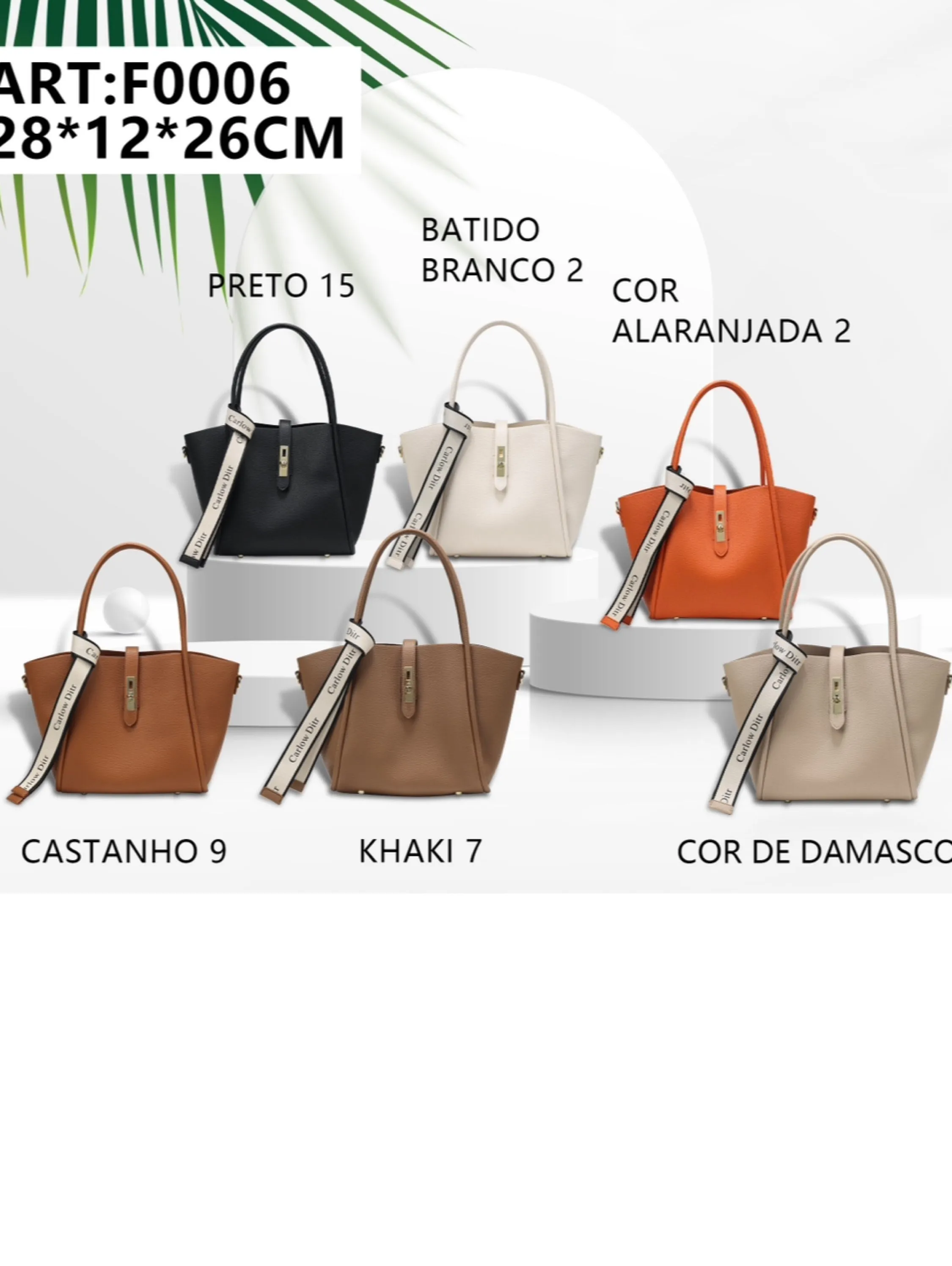 Bolsa grande feminina F0006