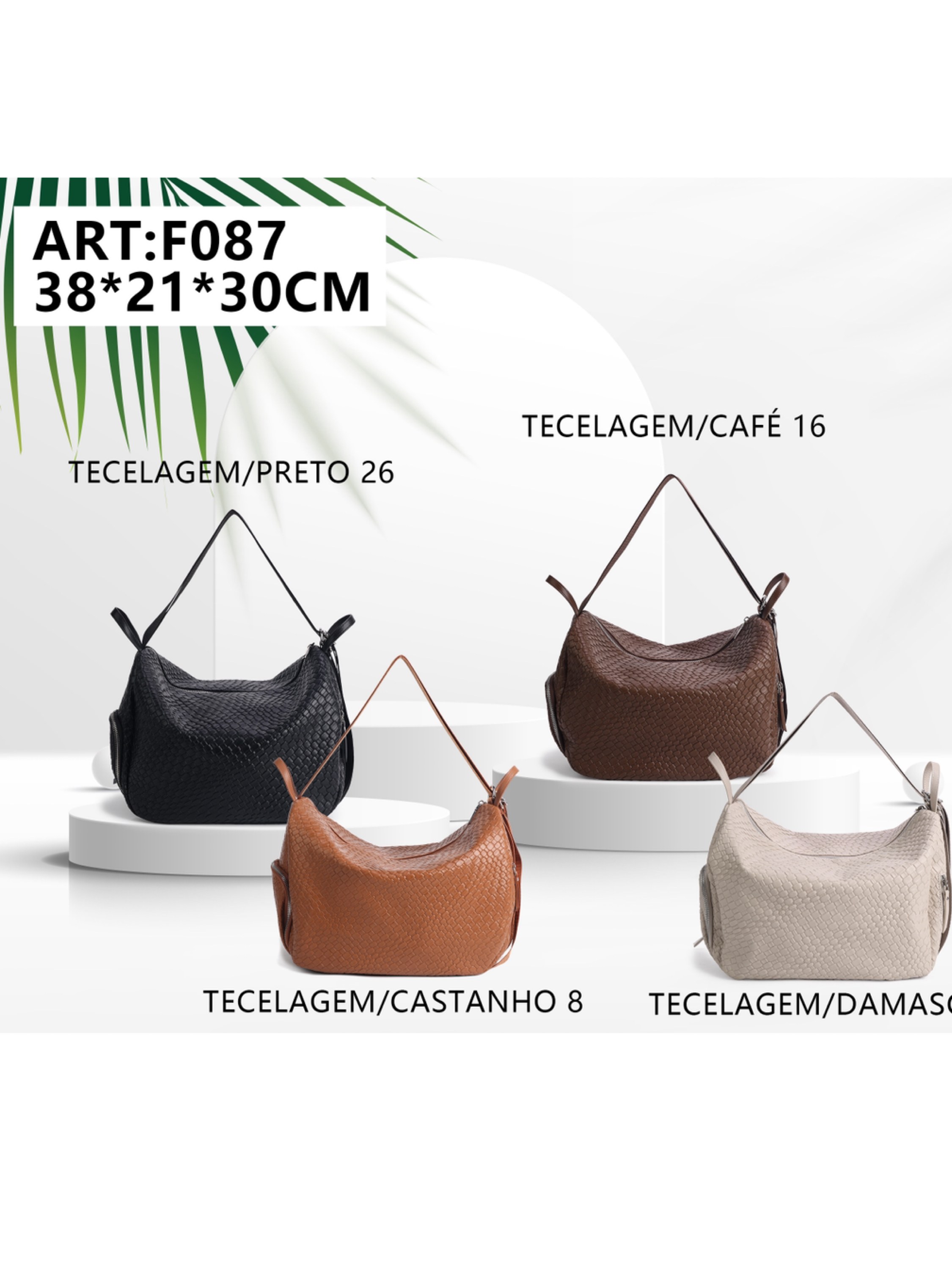 Bolsa baú pacote F087