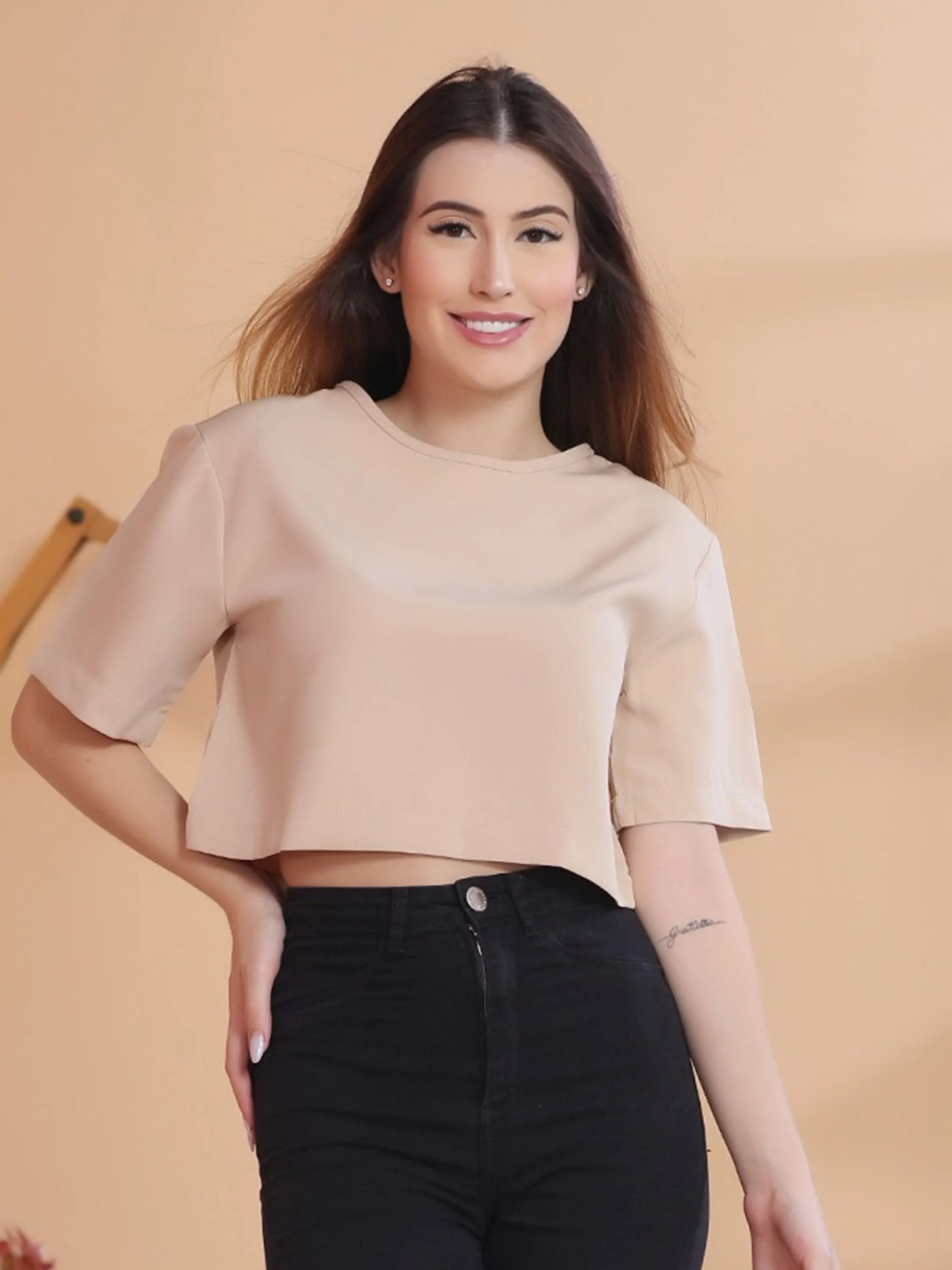 Cropped Alfaiataria 387#