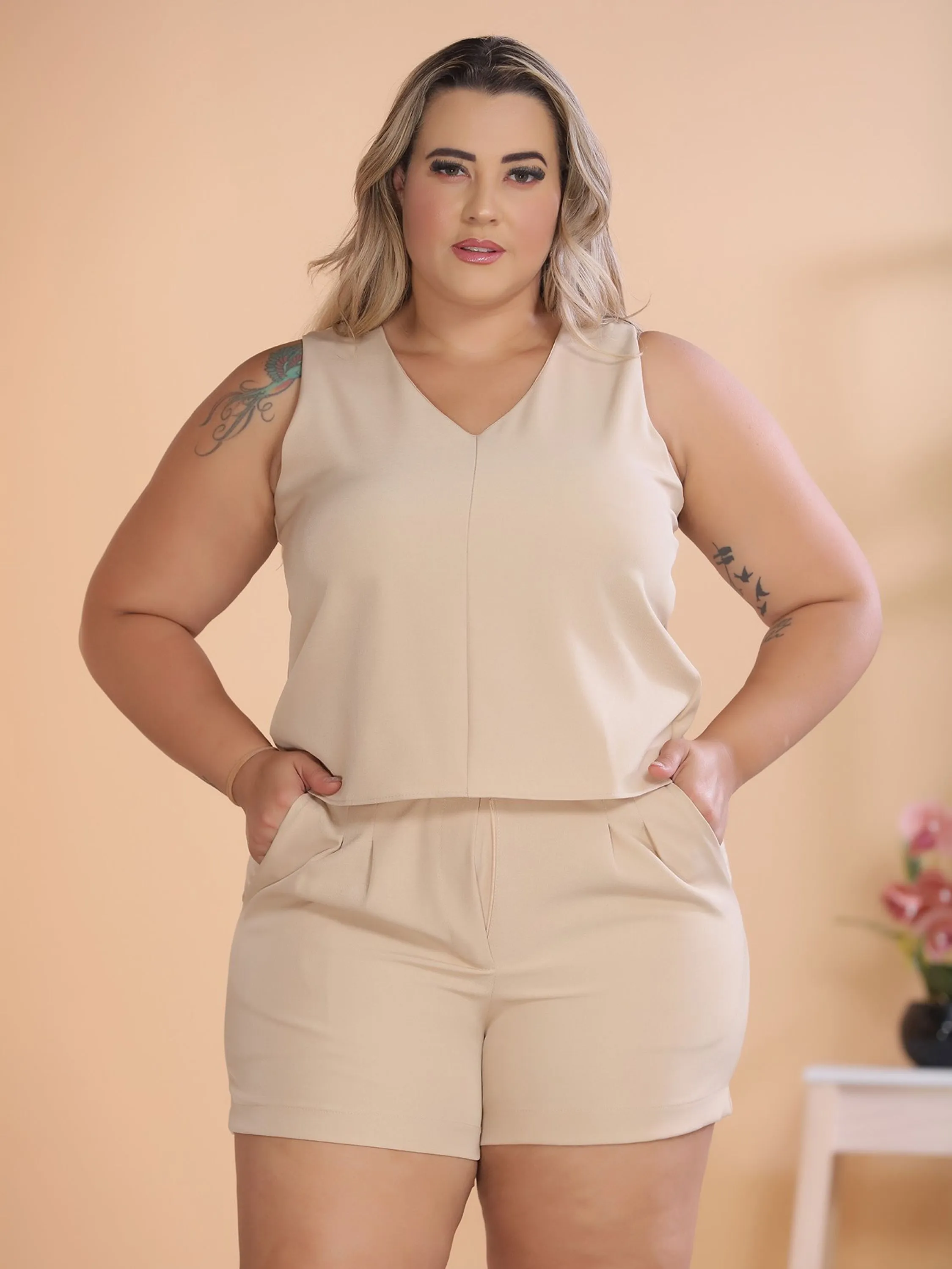 Conjunto Plus Size