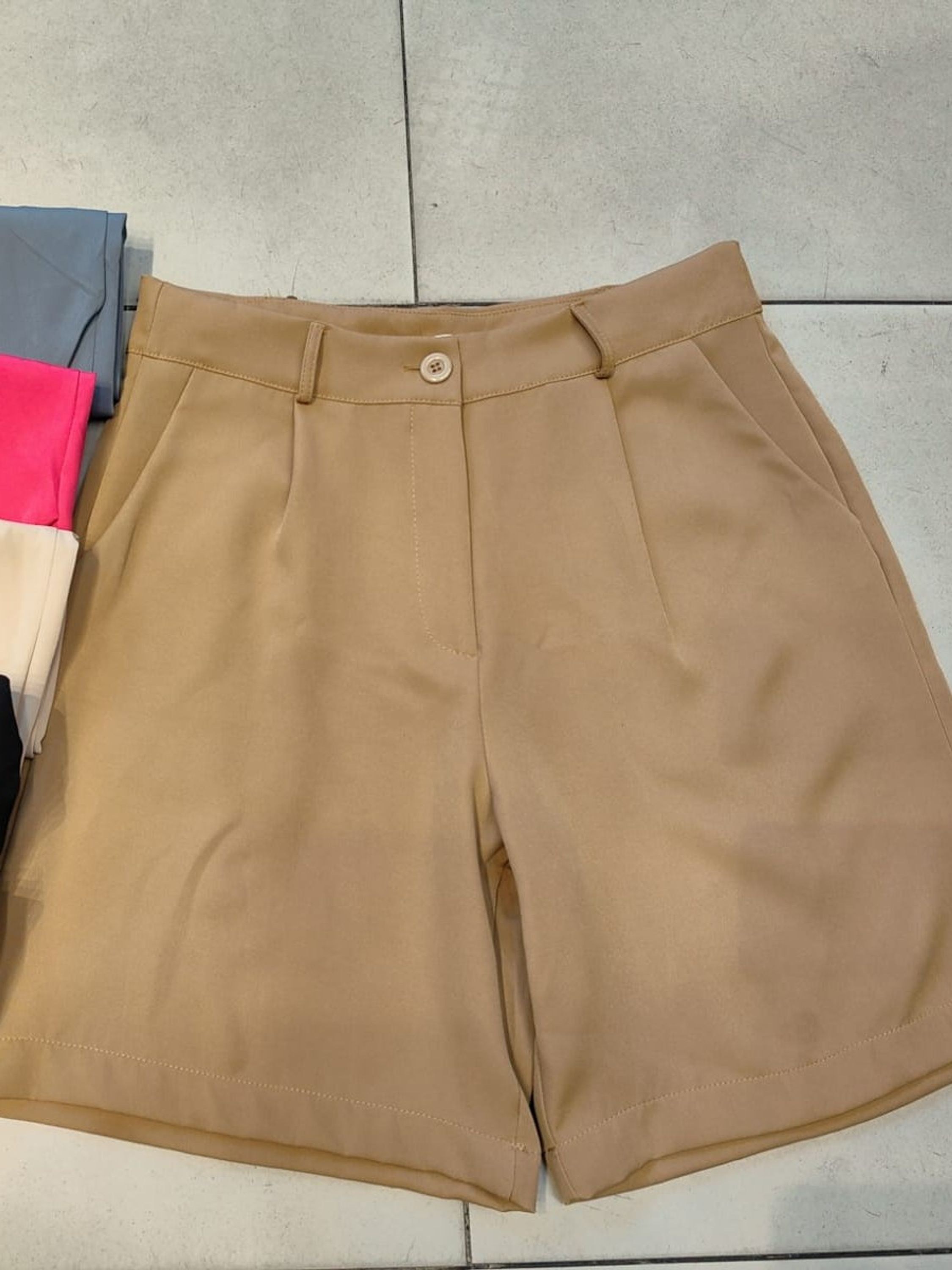 Bermuda Plus Size Alfaiataria 438-1#