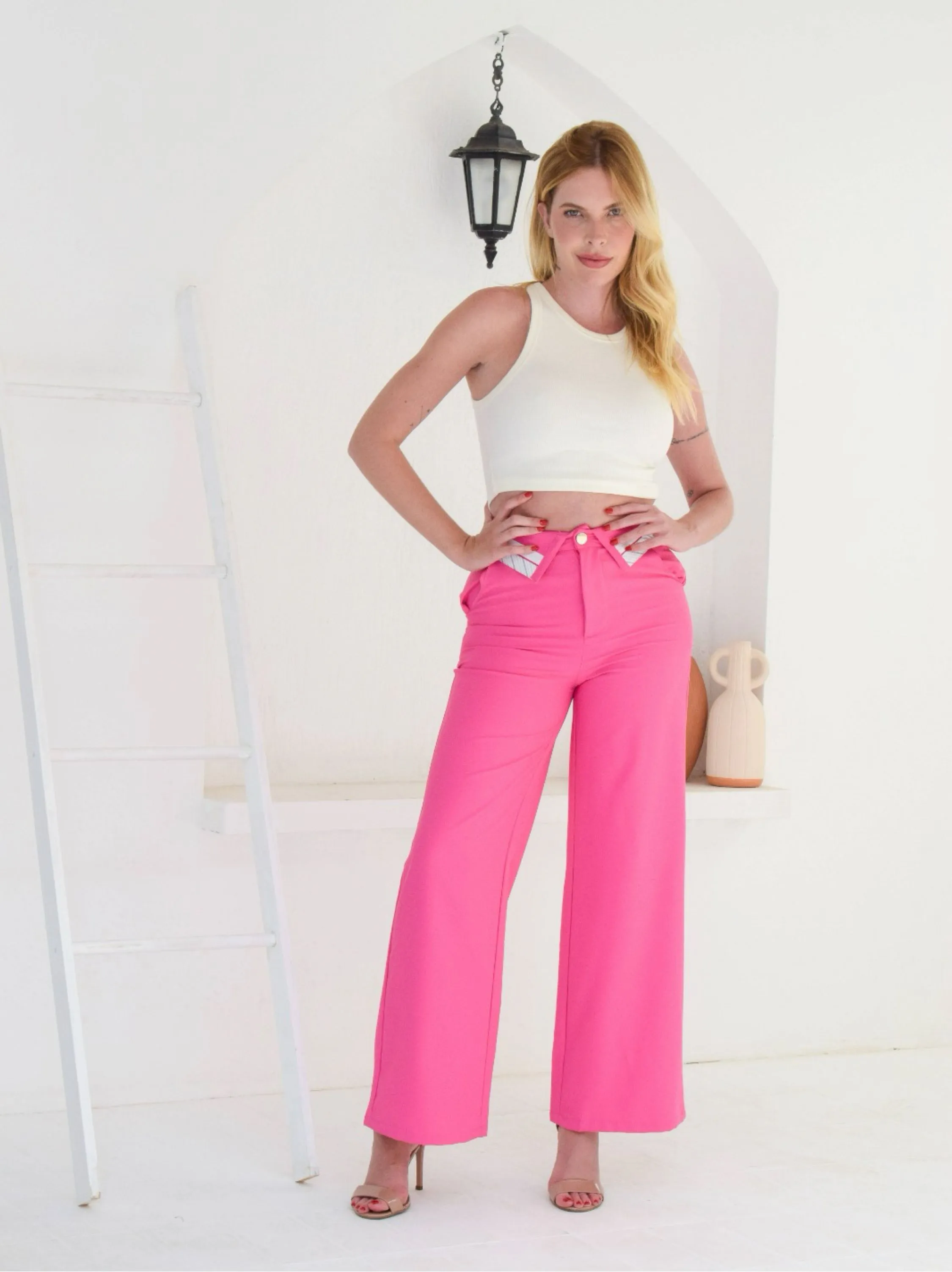 Calça pantalona Virgínia Ps8034