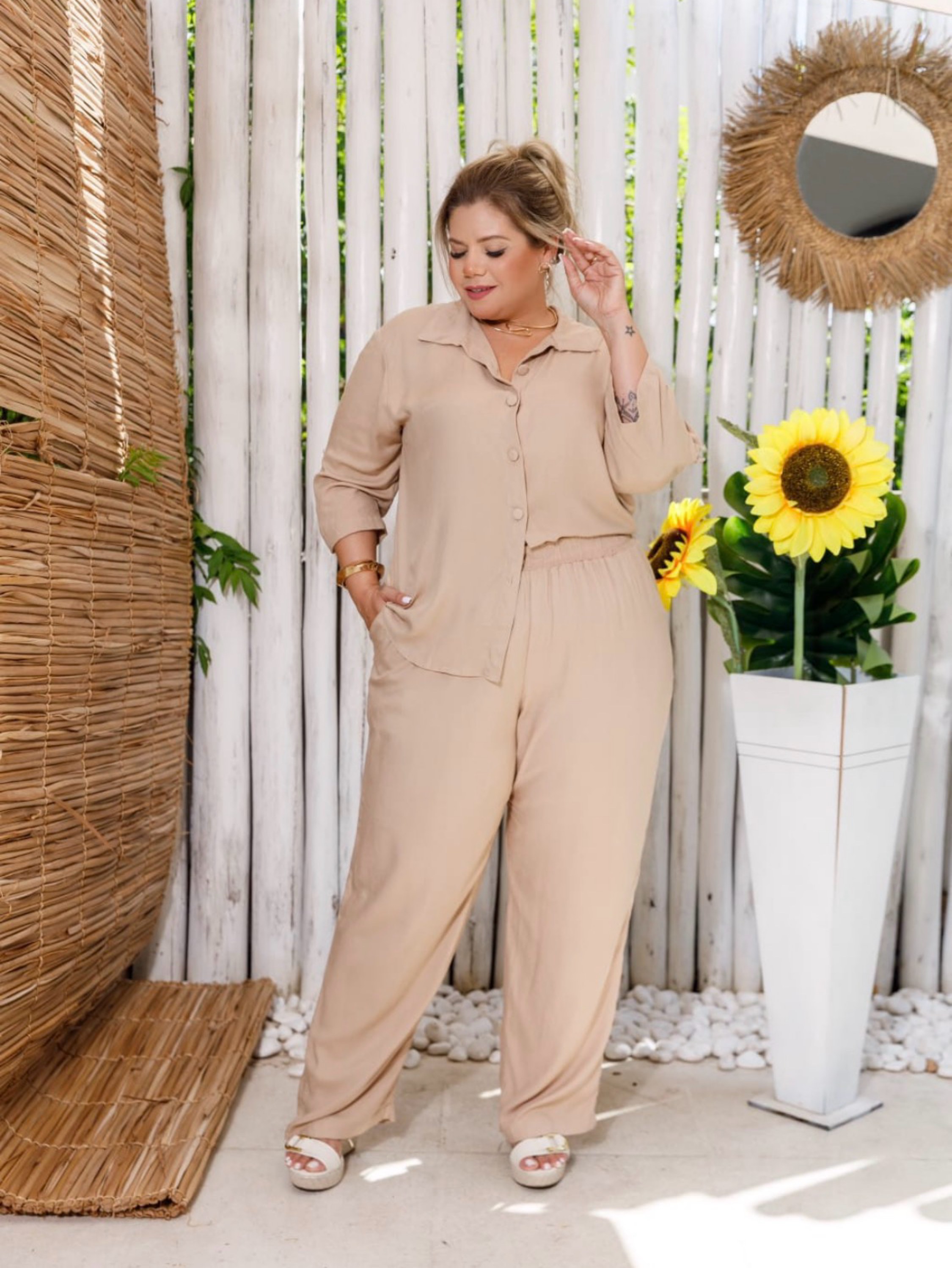 Conjunto Laura plus size iss