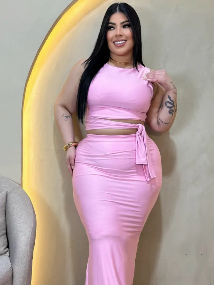 Conjunto Serena poliamida plus size jk