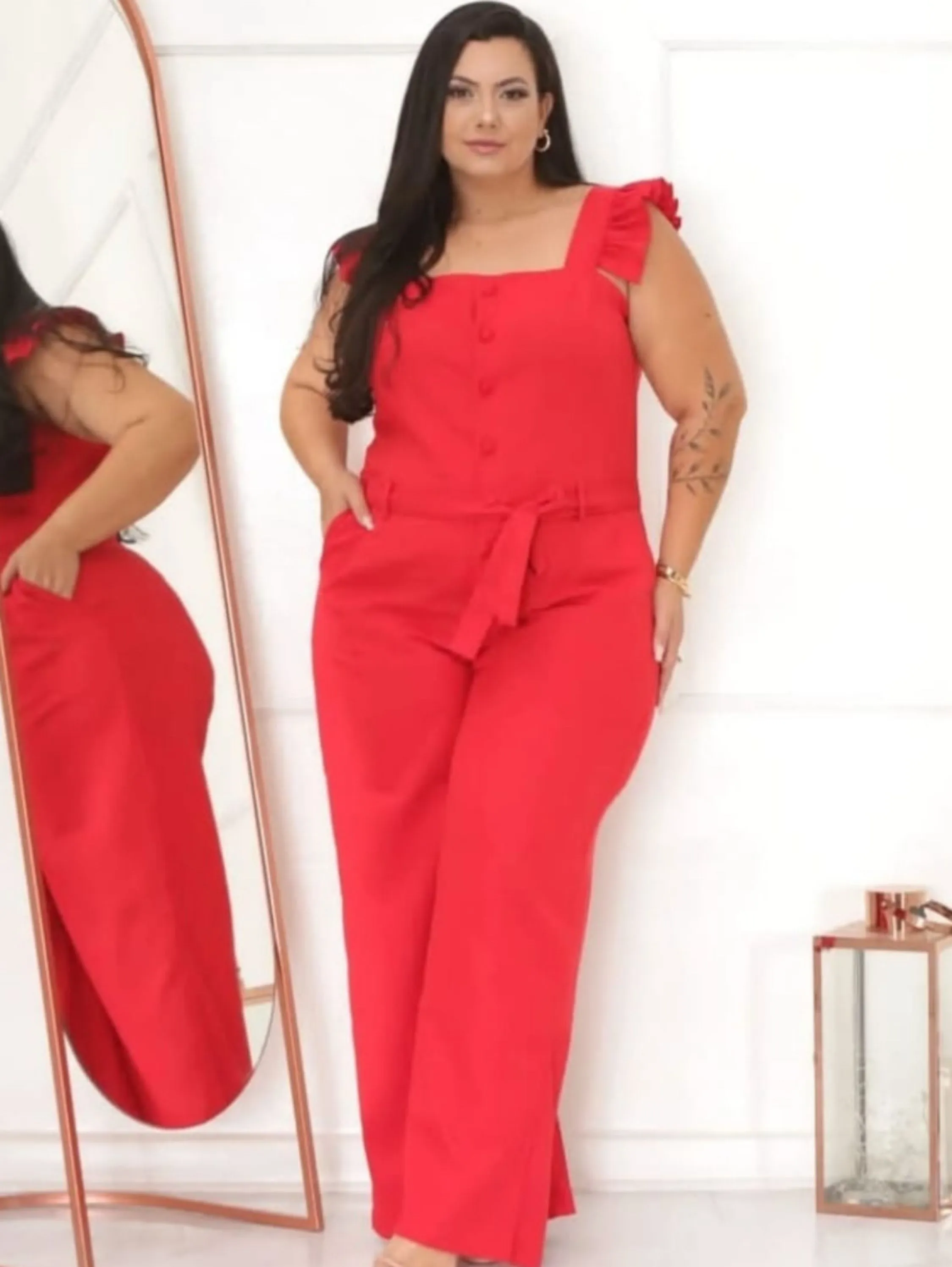 Macacão Tati plus size cop