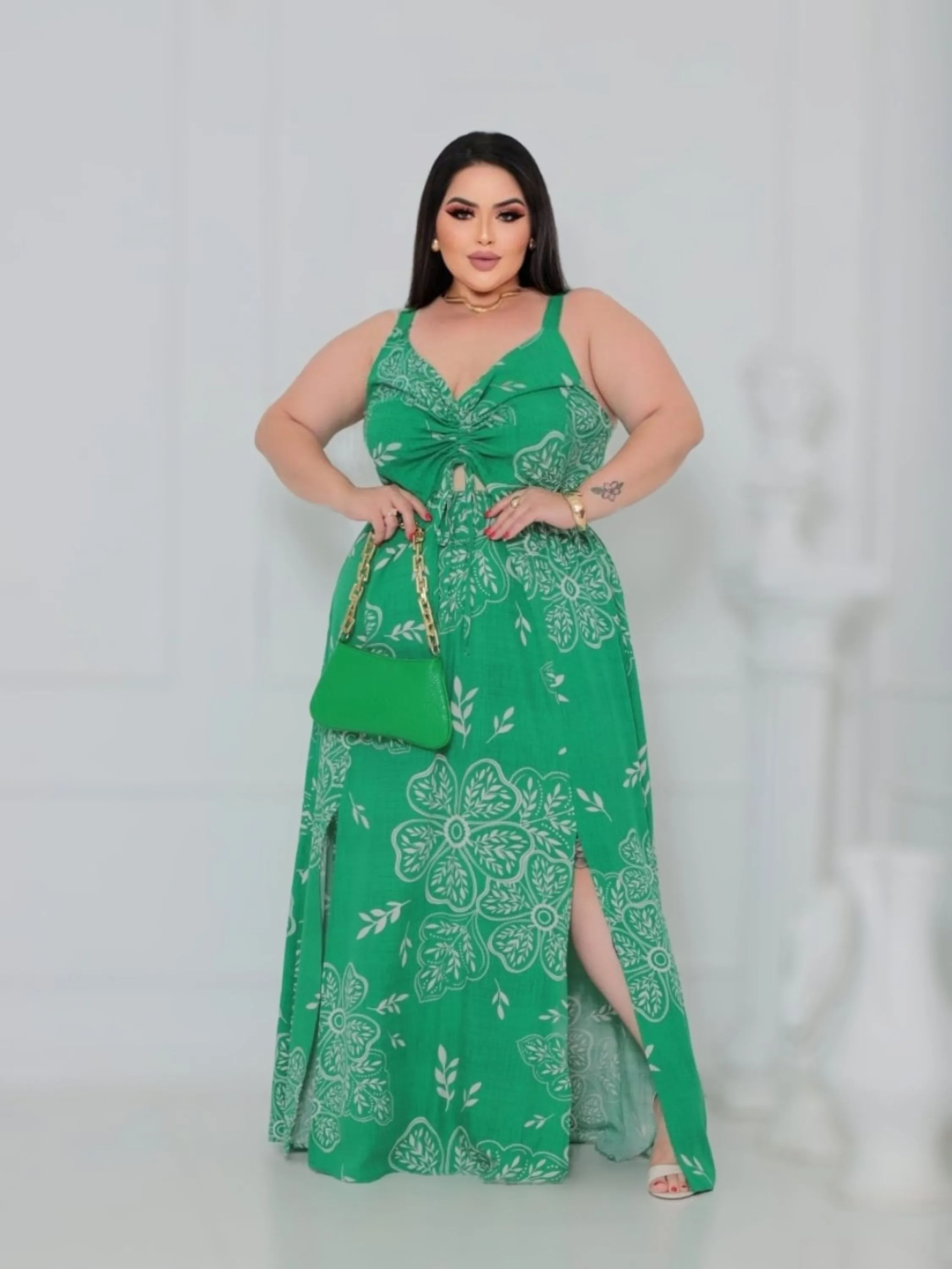 Vestido Paty plus size