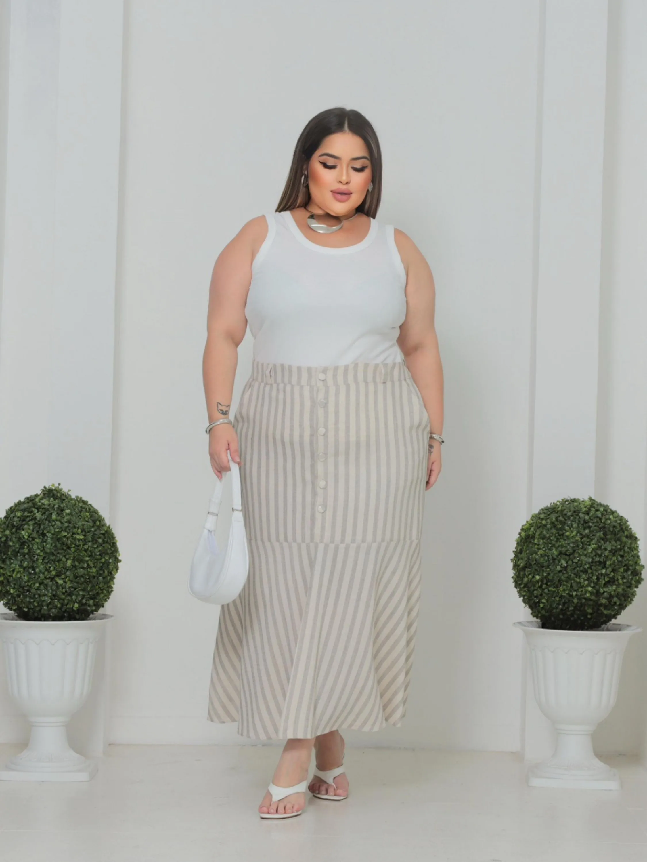 Saia plus size Carol az