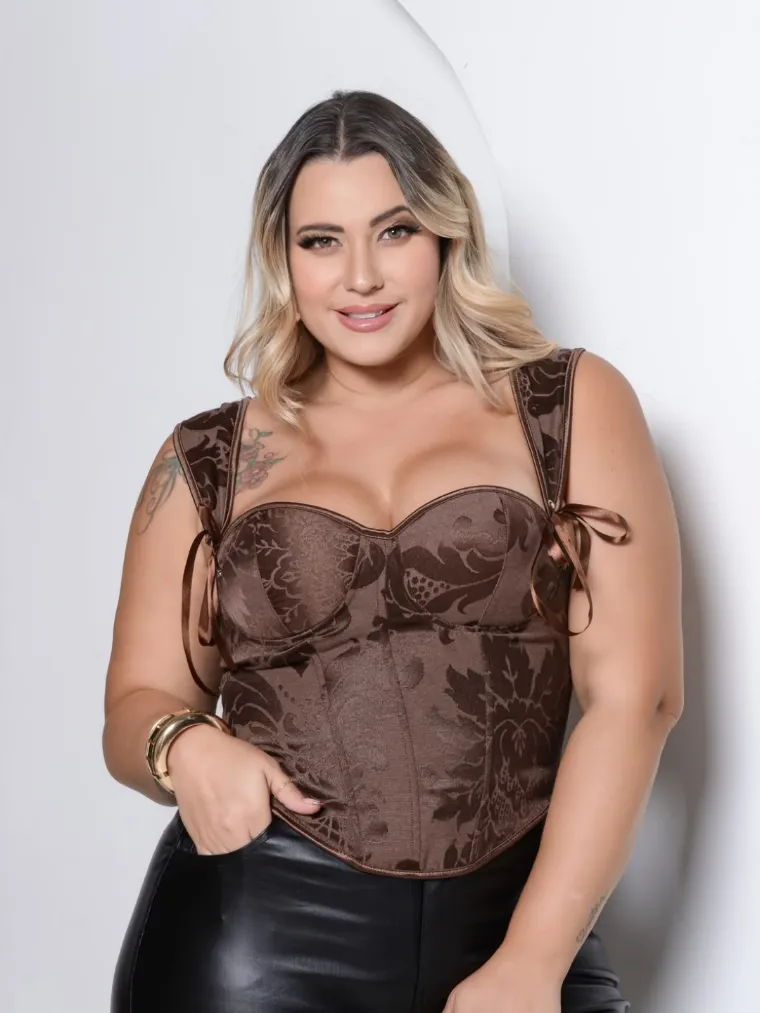 Corset Estela plus size feminino r