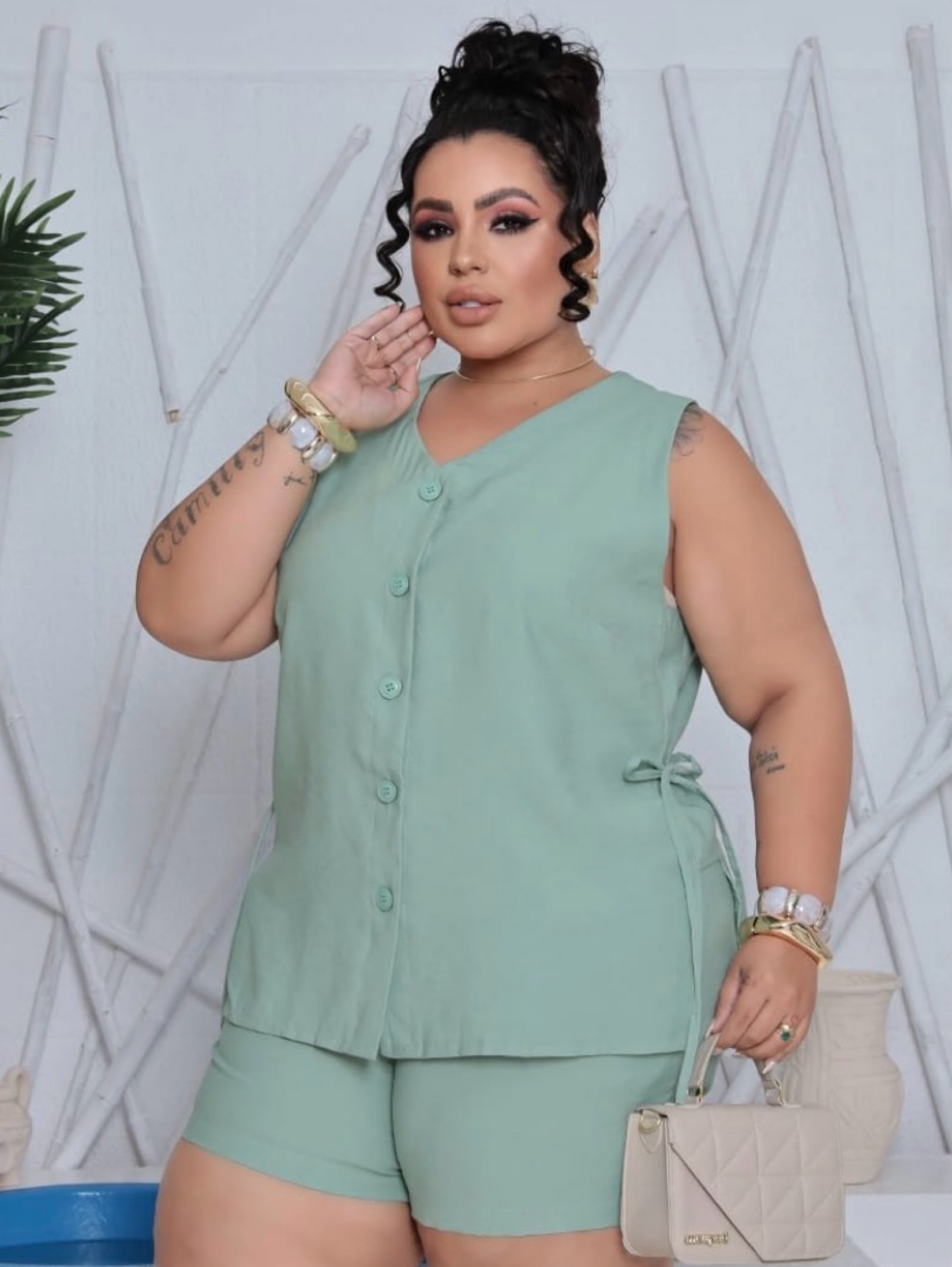 Conjunto Maite plus size ju