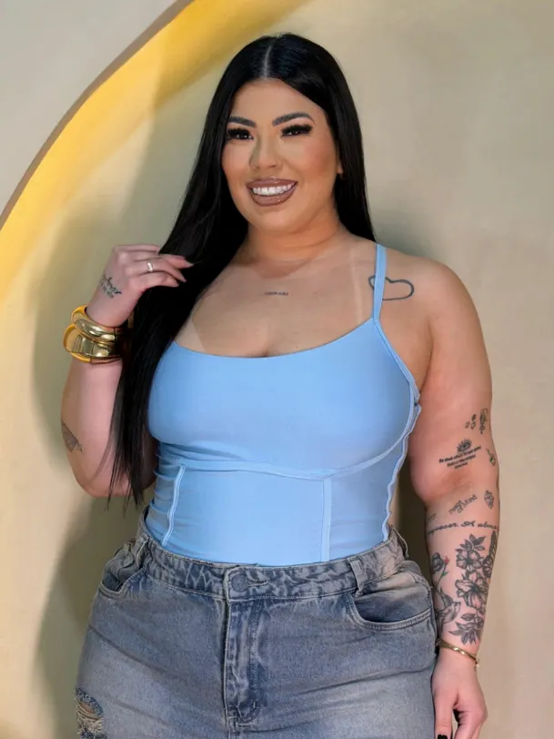 Body Bella plus size poliamida jk