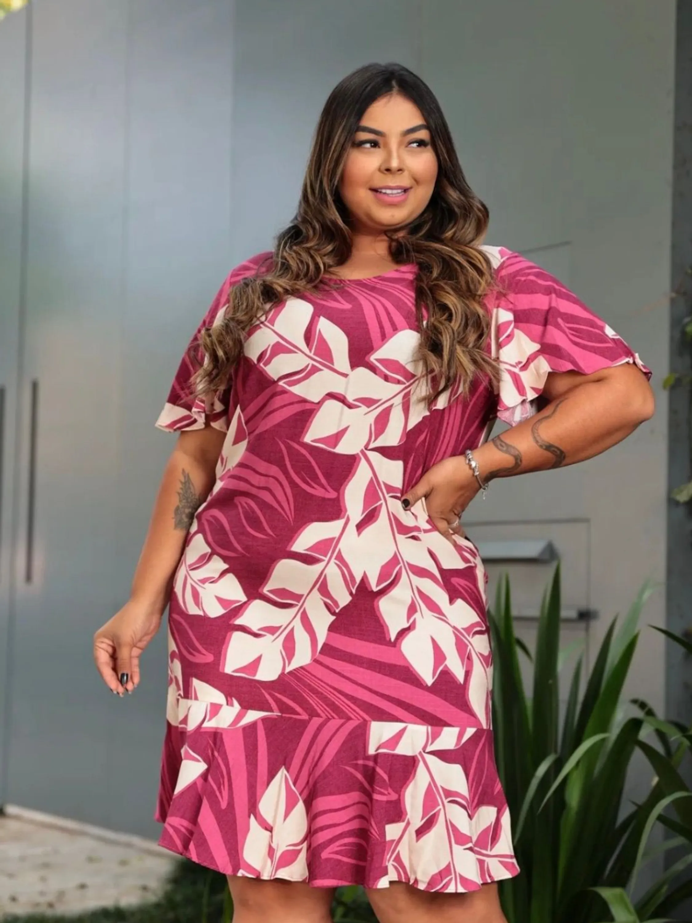 Vestido Celly plus size h