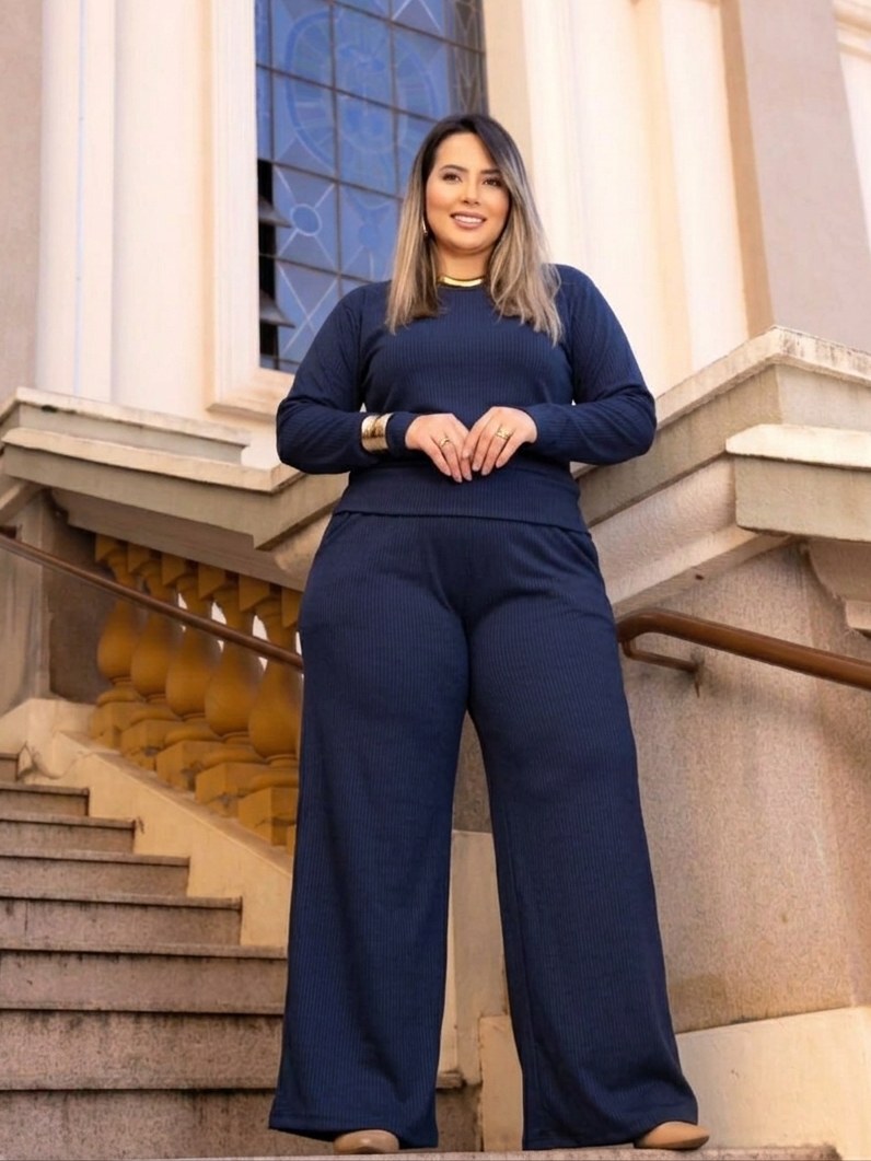 Conjunto Barra Ana plus size vr