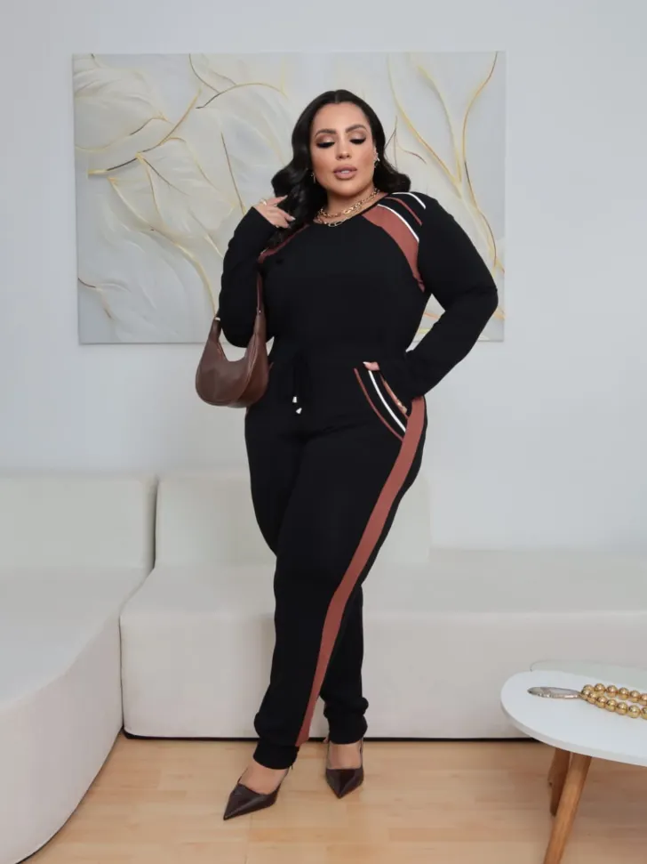 Conjunto plus size Evelyn