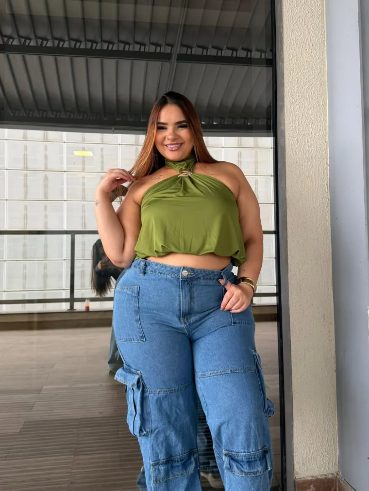 Blusa Ariel plus size ms
