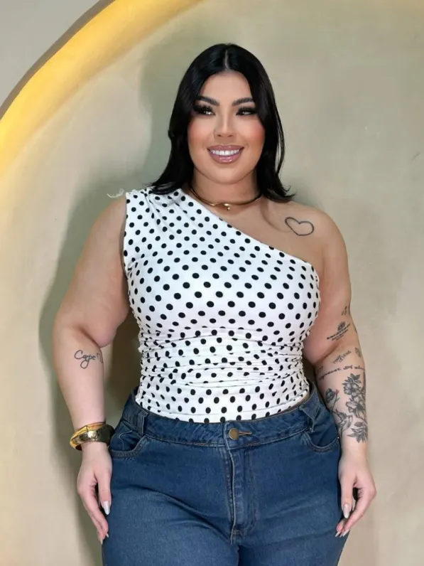 Cropped nula Penélope plus size jk
