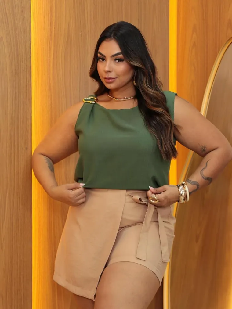 Blusa Alice plus size ae