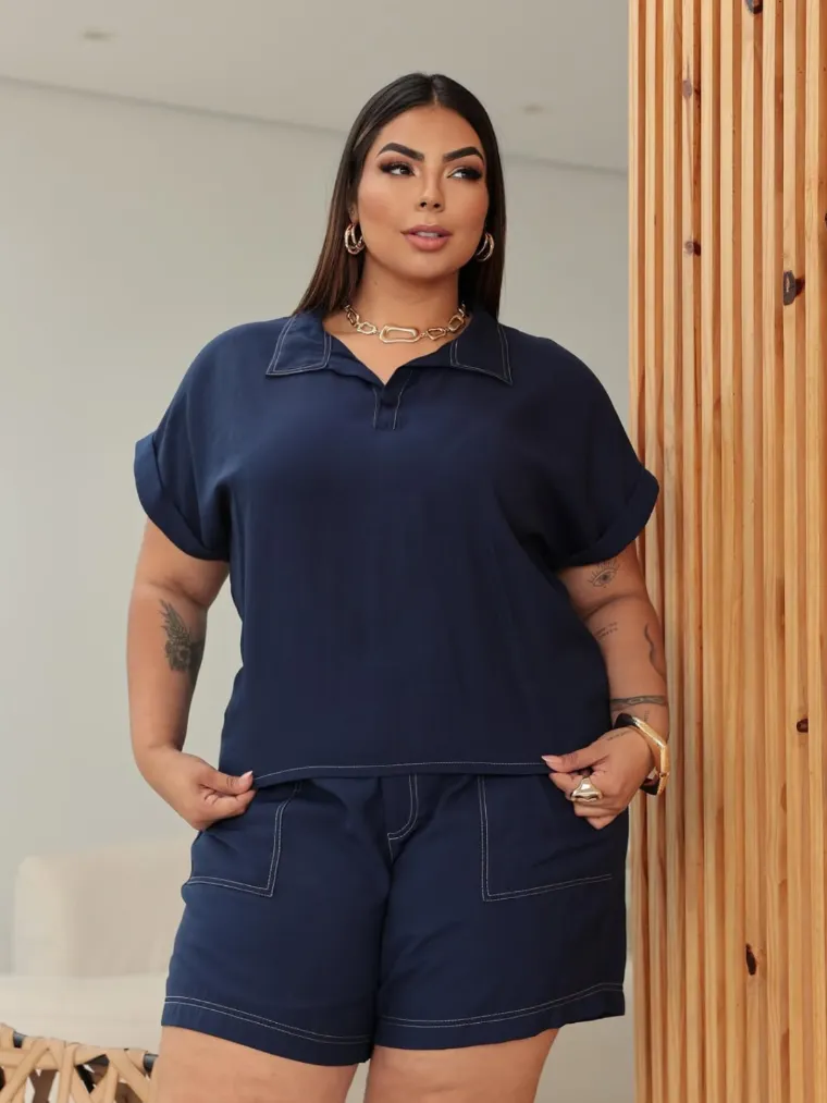 Conjunto Letícia plus size la