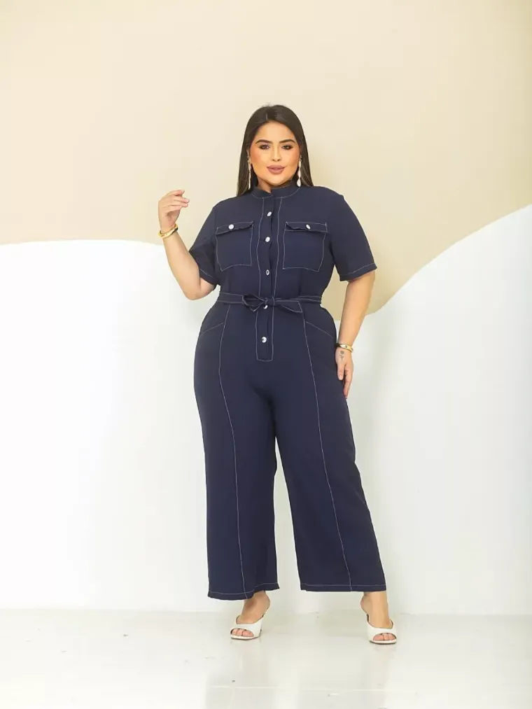 Macacão Leandra plus size key