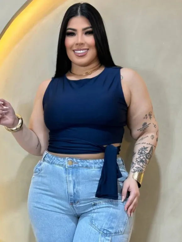 Cropped Celine plus size jk