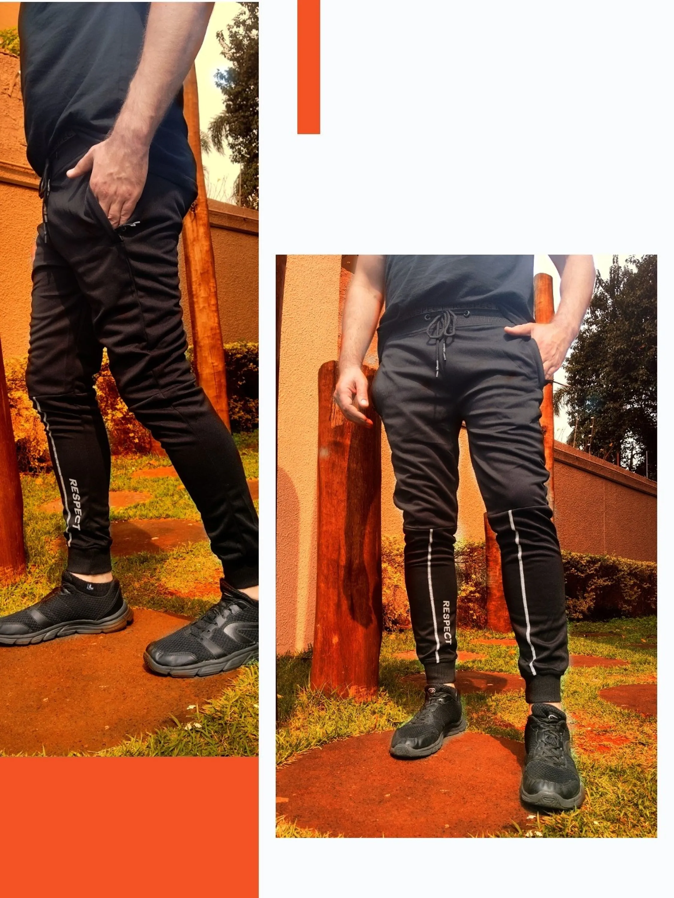 Calça jogger masculino 664